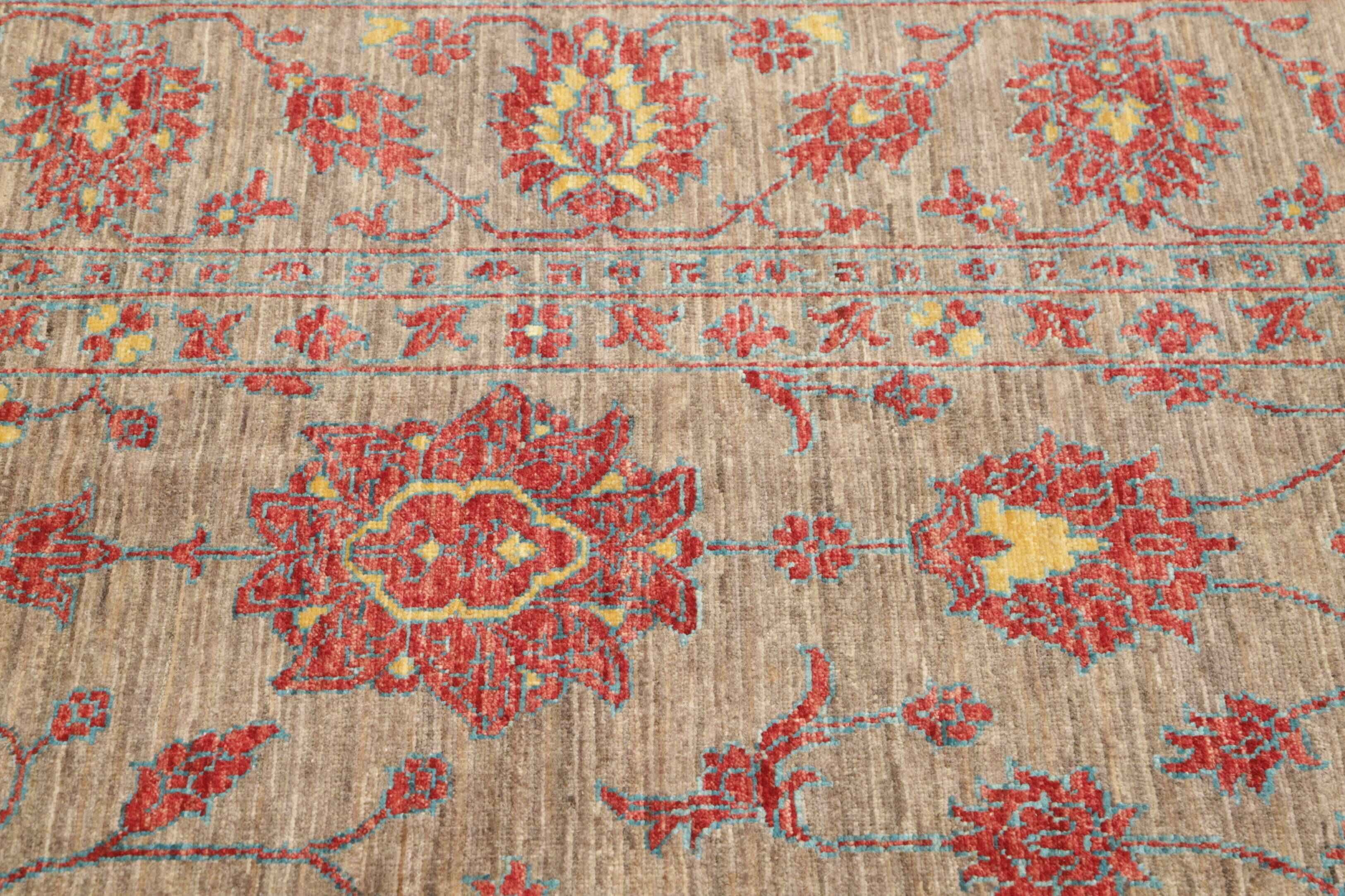 RSN376327-00007 Ziegler Teppich 250x346 cm Orientteppich braun Handgeknüpft Wolle