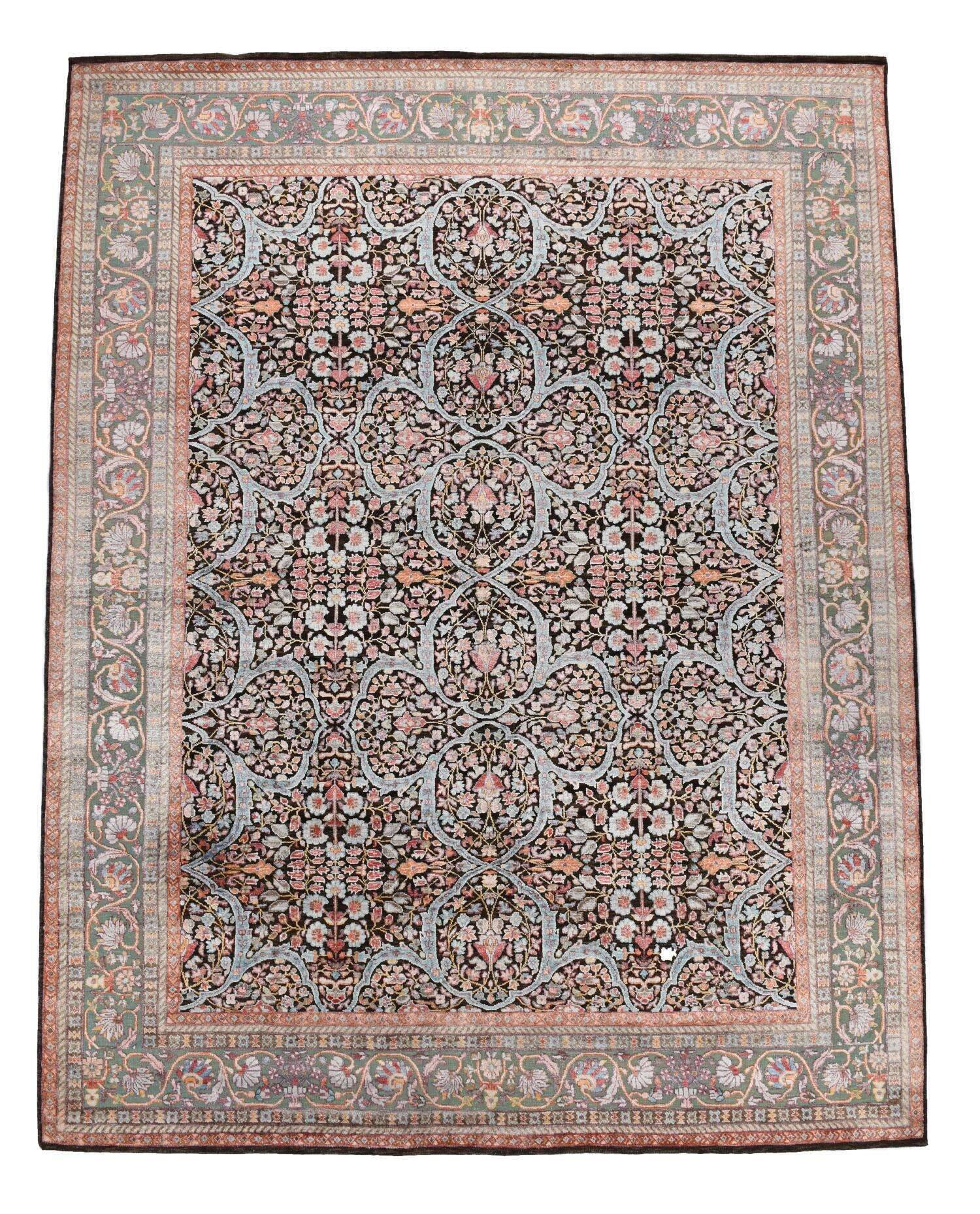 HindustanSuperOxid_43851_800multi_416315_1 Hindustan Super Oxid ca 242x309cm Teppich Wolle