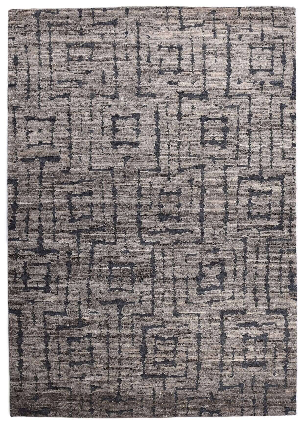 Loba_C4026_115naturalmulti_416423_1 Teppich Patana C4026 Nepal Größe Wolle Wunschmaß