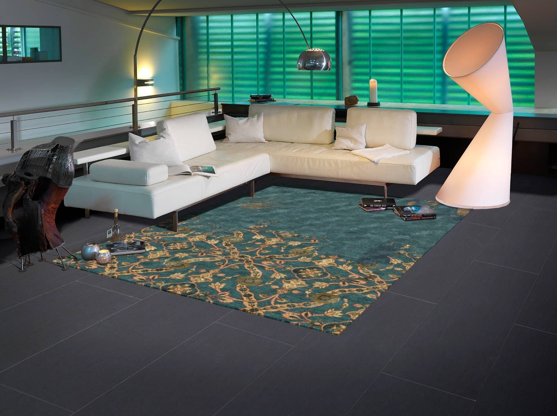 Makalu Nepal Teppich Antique M216 Handgetuftet im Wunschmaß Makalu Nepal Teppich Antique M216 Handgetuftet im Wunschmaß