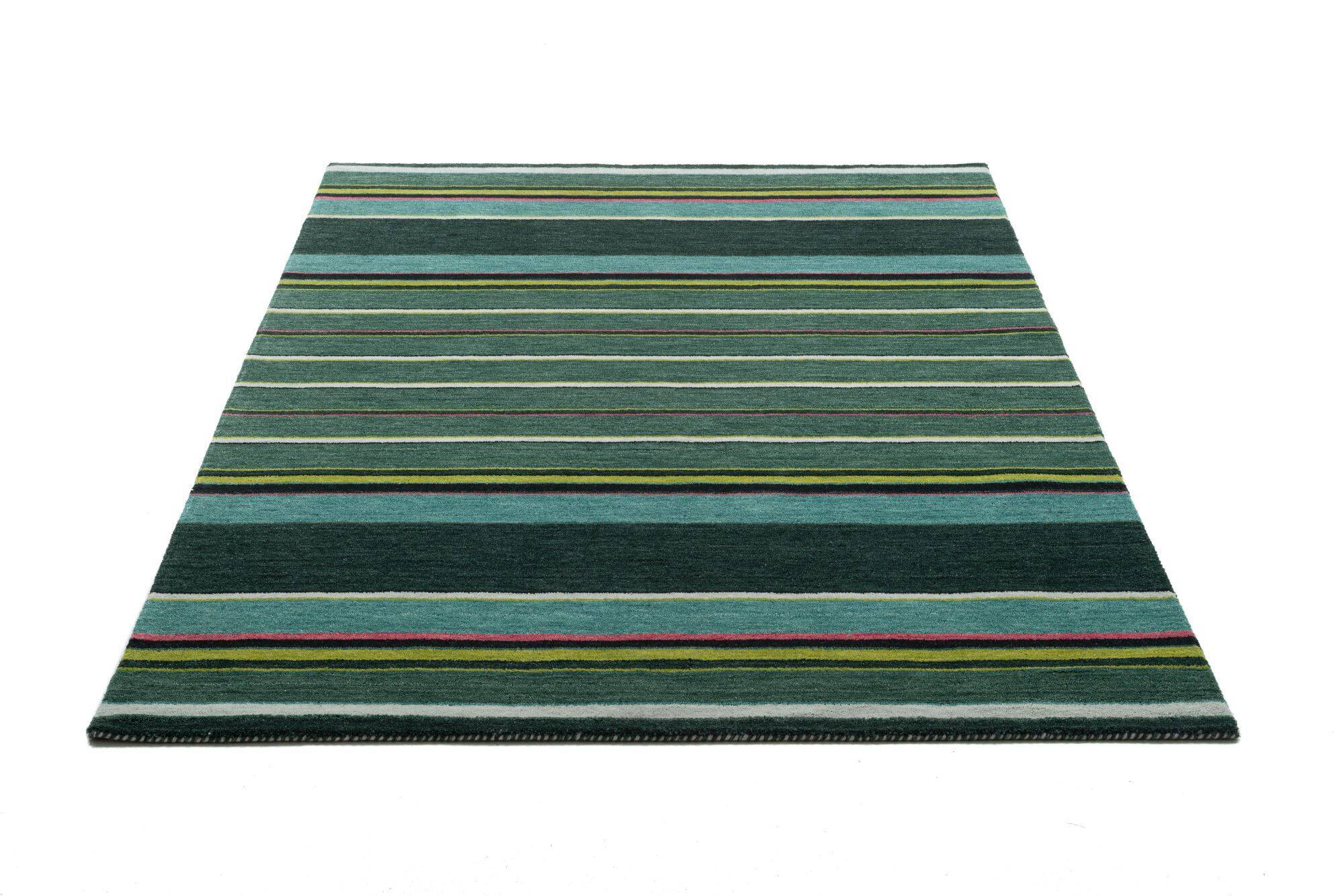 Handgewebter Teppich Haltu Super Noir Schurwolle 160x230cm Handgewebter Teppich Haltu Super Noir Schurwolle 160x230cm