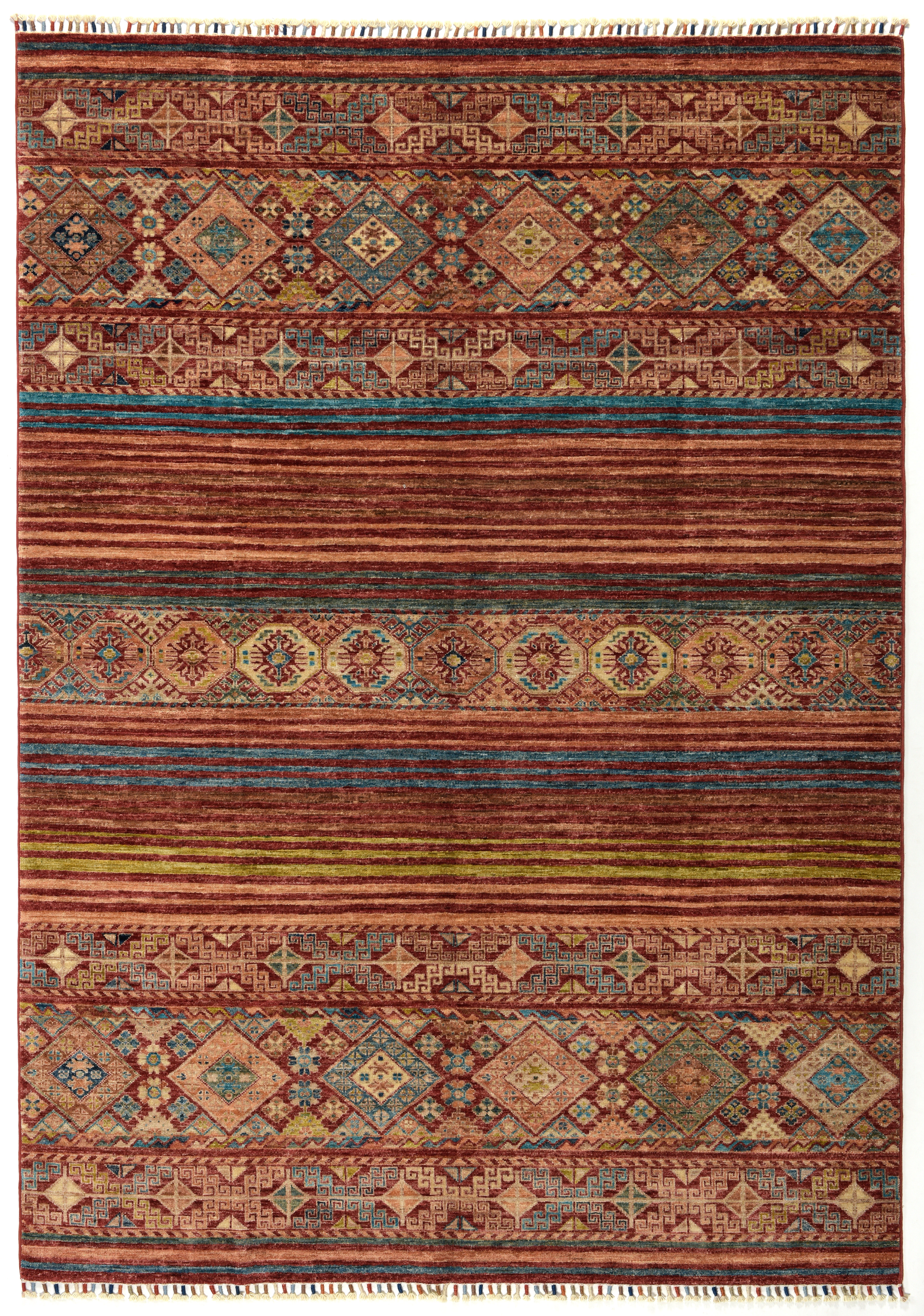 Smaragd Orientteppich Handgeknüpft 167x238 cm Schurwolle Smaragd Orientteppich Handgeknüpft 167x238 cm Schurwolle