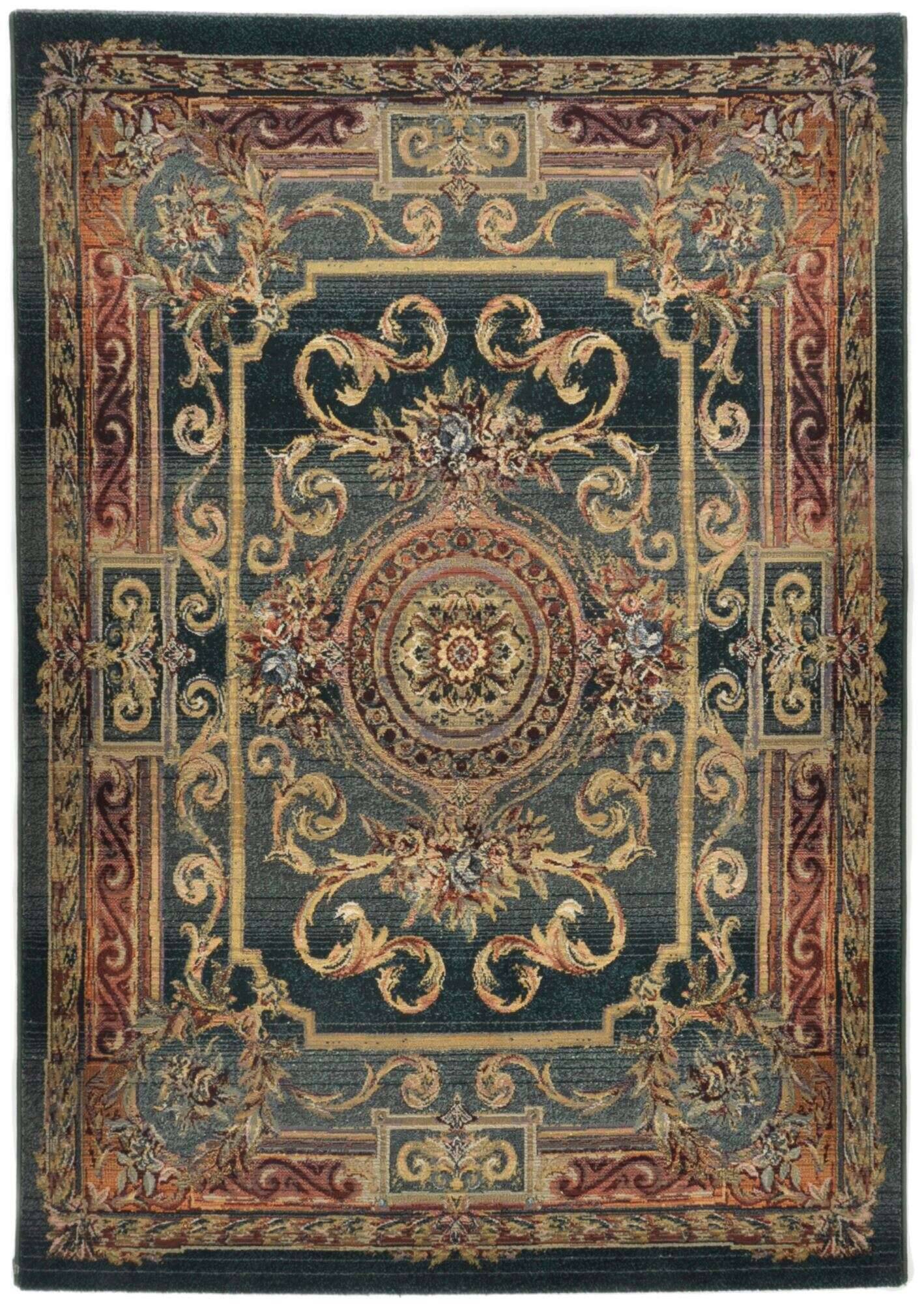 gabiro_856_300green_423627_1 Orientteppich Gabiro 856 Teppich Klassisch Wohnteppich