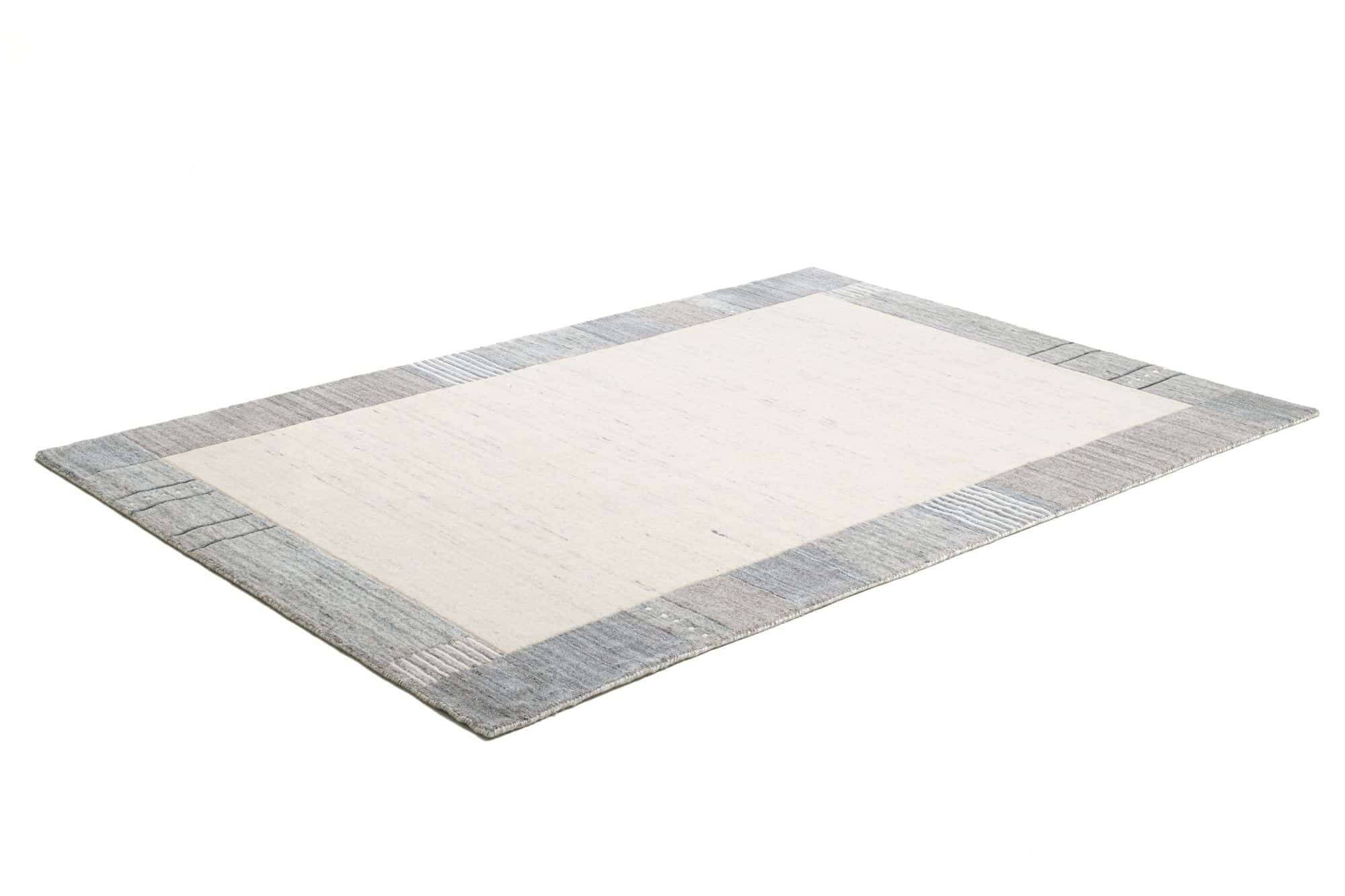 Teppich Modern Nevada Viscose Handgewebt 160x230cm grau