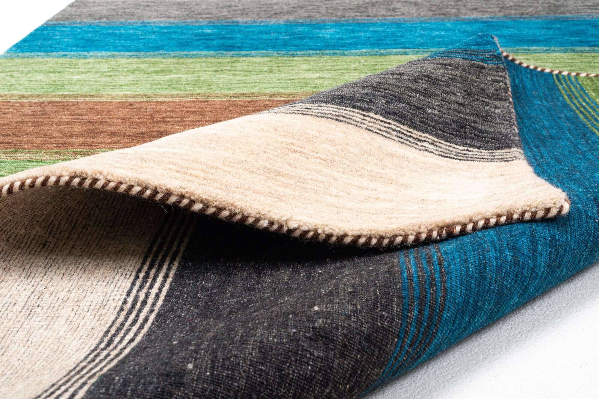 newyork_3906_183sandmulti_405270_9 Gabbeh Teppich Schurwolle 160x230 cm