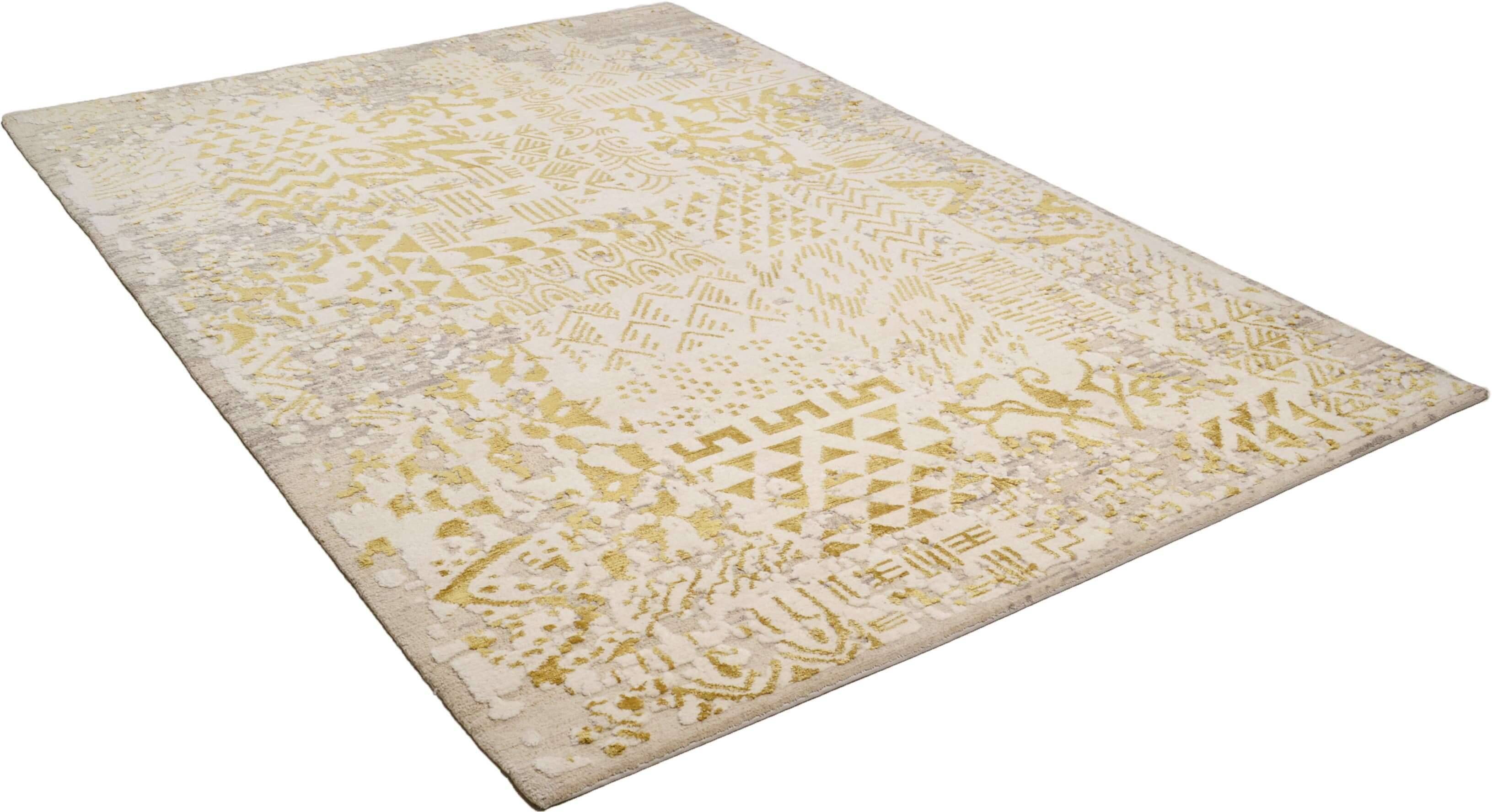 JabuSilk30_C791_x444_70-Wool-30-Silk_160x230_2 Jabu-Silk 30 Handgeknüpft in Nepal 170x240 cm Design C791