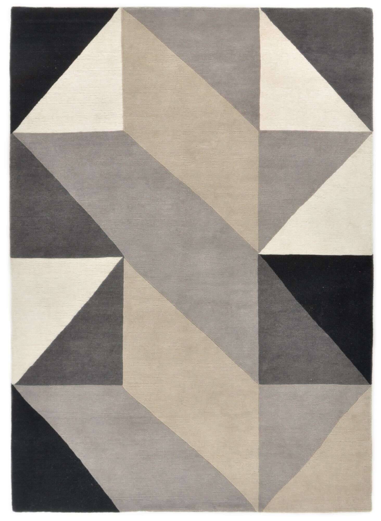 monsulo_d3251_615blackwhite_409025_1 Monsulo Design Nepal Teppich 163x233 cm