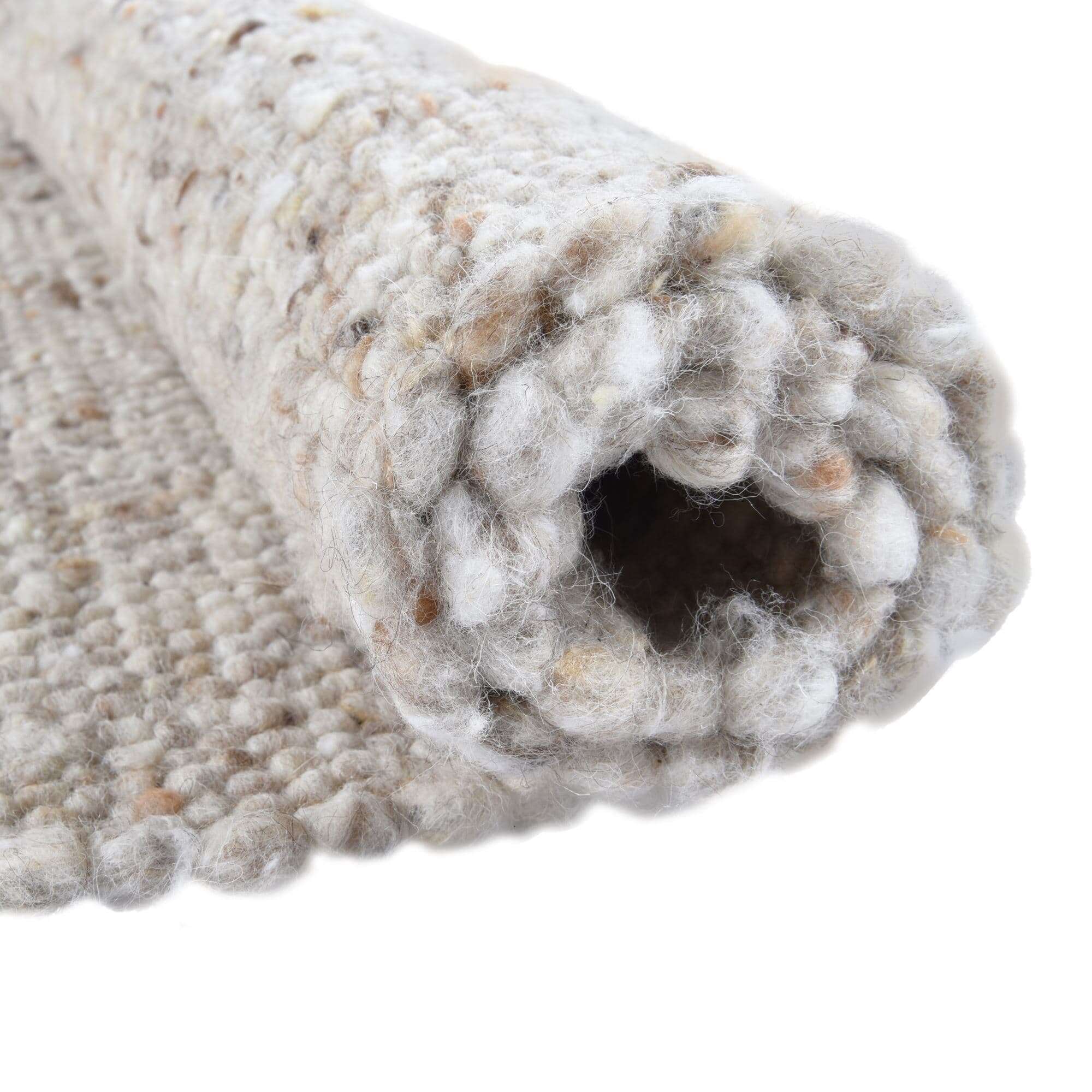 Alm Glück Handwebteppich aus reiner Wolle Teppich Handgewebt Wolleteppich