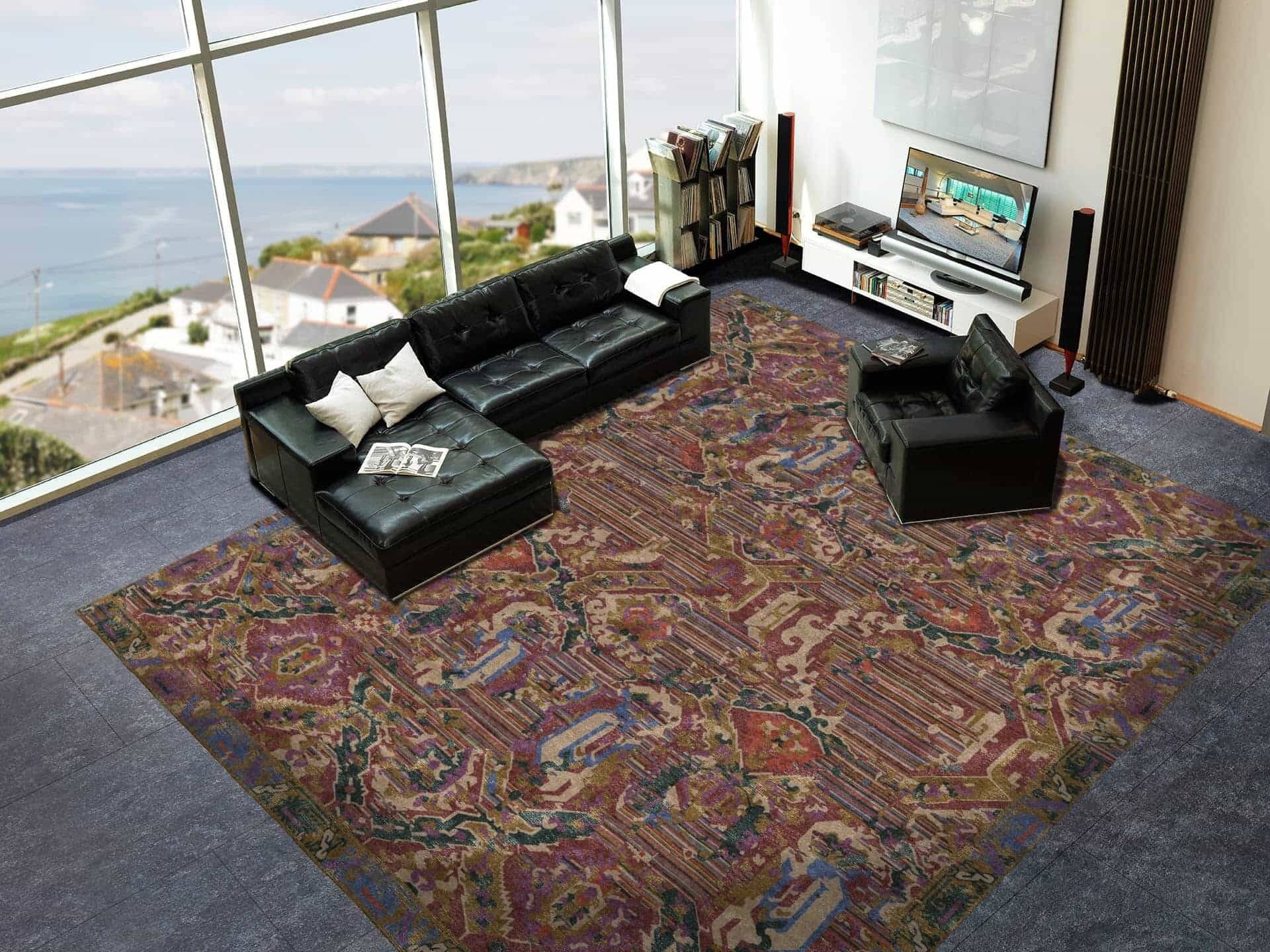 Makalu Nepal Teppich Antique M131 Handgeknüpft im Wunschmaß Makalu Nepal Teppich Antique M131 Handgeknüpft im Wunschmaß