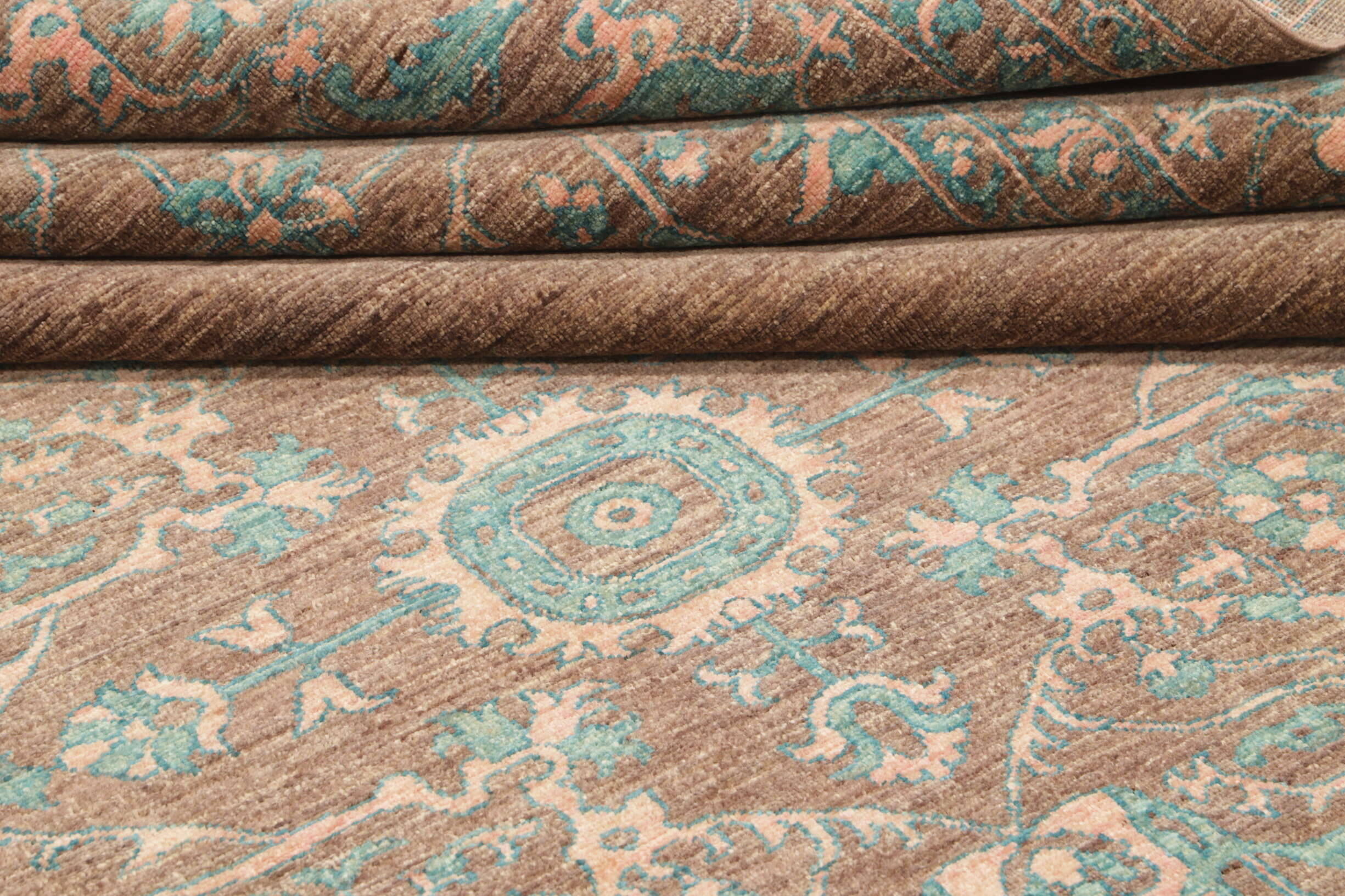 RSN361086-00009 Ziegler Teppich Legend 278x369cm Orientteppich grün Handgeknüpft