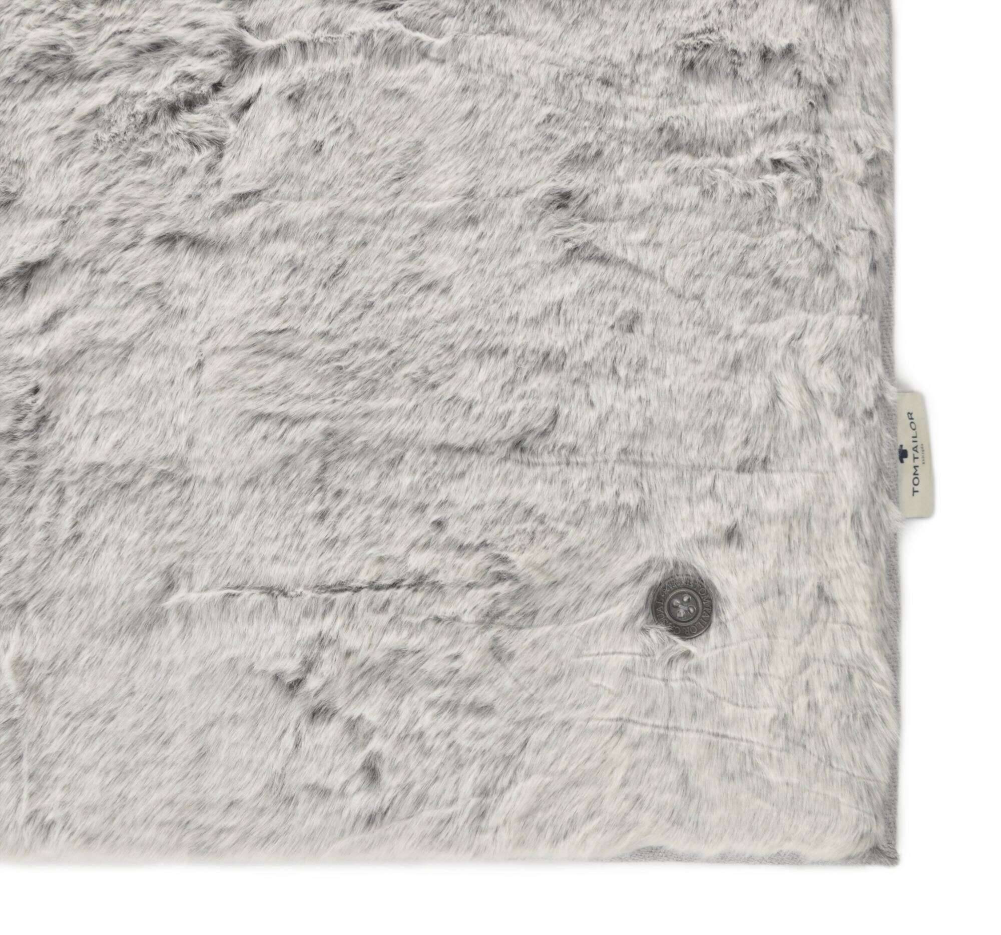 furry_uni_640silver_419878_16 Furry uni Hochflor Teppich Tom Tailor Kuschelteppich Einfarbig