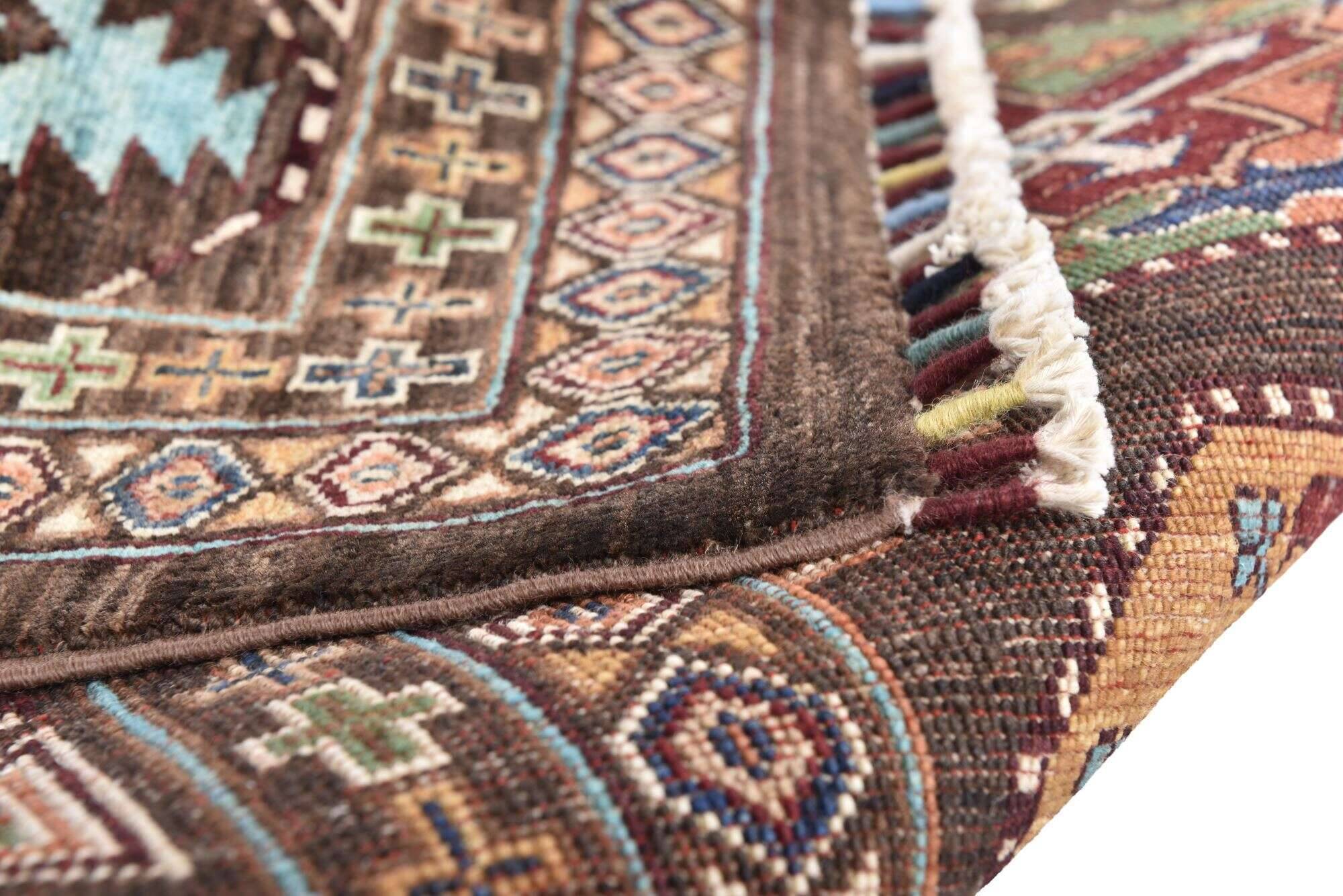 kandashah_1332_502brownmulti_426988_9 Kandashah Ziegler Teppich ca: 204 x 303 cm Naturfaser Theko