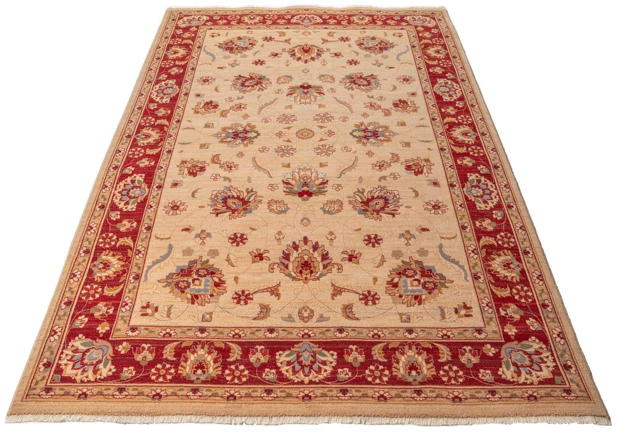 Saharna_2444_205redmulti_422774_1 Teppich Saharna 2444 Webteppich aus reiner Wolle