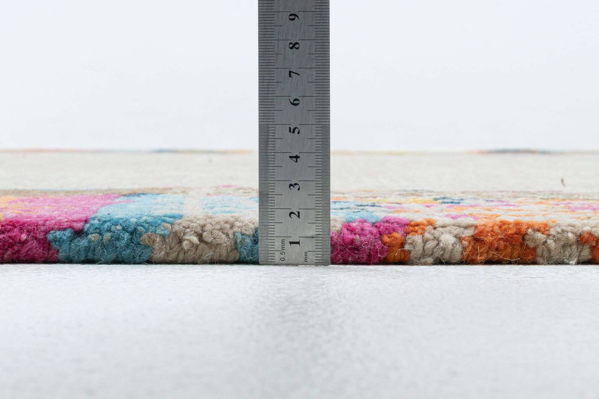 sangri_rs681_115naturalmulti_412501_5 Sangri Teppich Nepal Design RS681 Handgeknüpft Wunschmaße