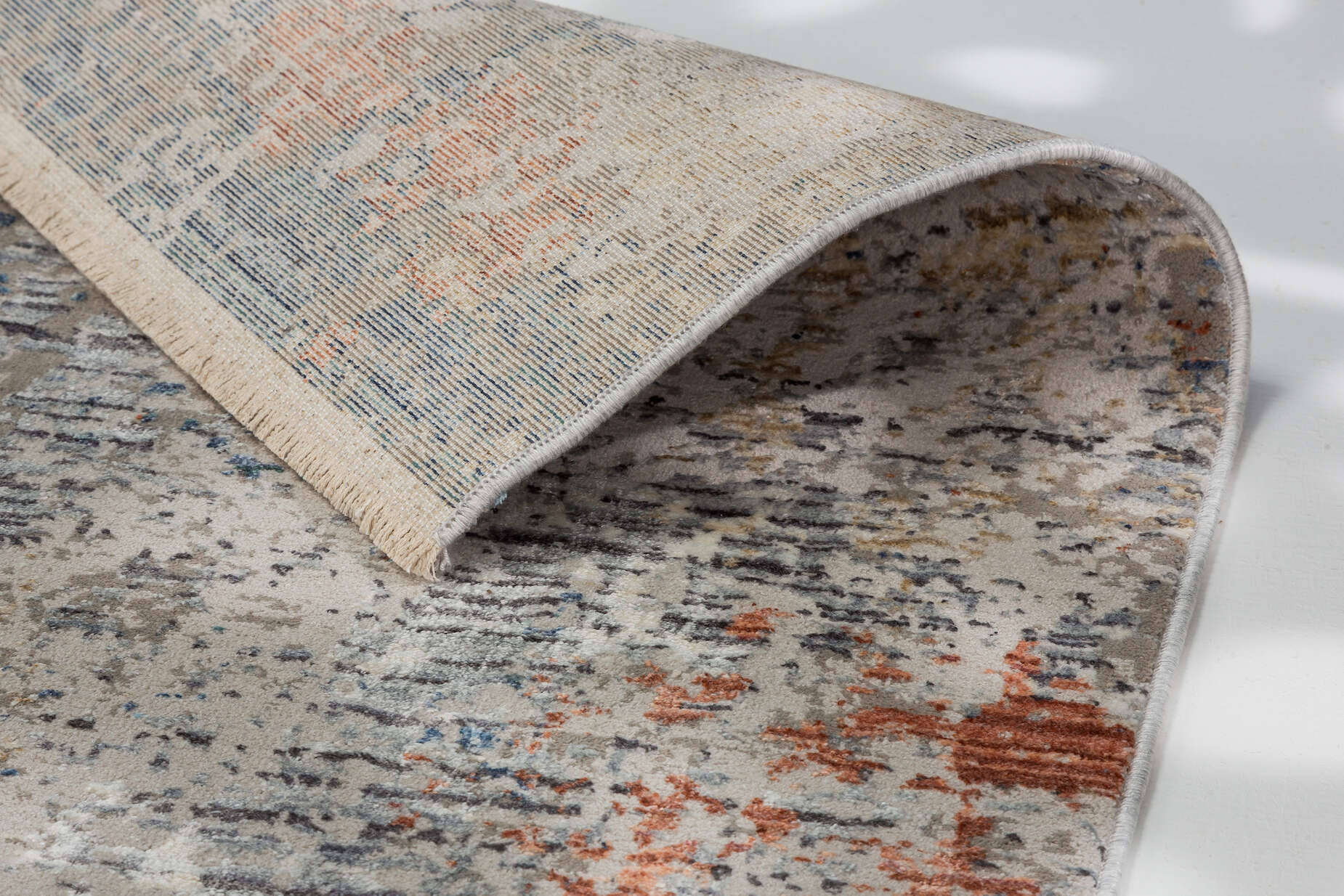 W6699_211_099_Mona_Detail_5 Vintage Teppich Morena 6699-211-099 Moderner Teppich