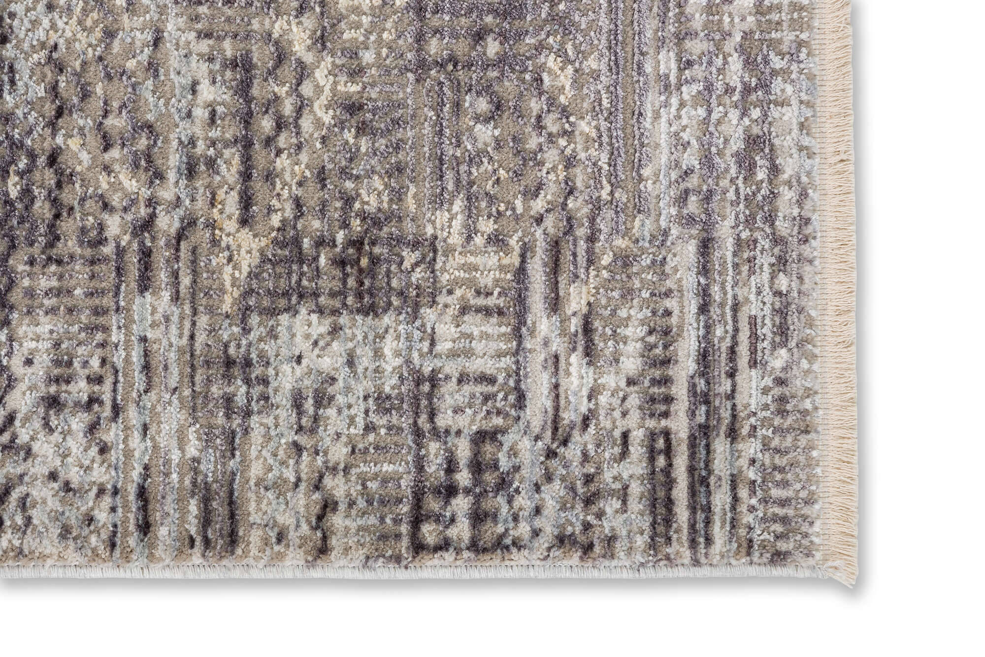 W6699_213_040_Mona_Detail_5_Ecke Vintage Teppich Morena 6699-213-040 Teppich Modern