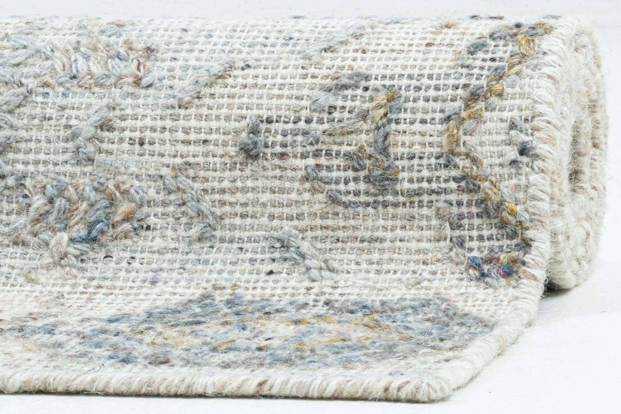 zilch_zo-3908-19_559beigegrey_427751_11 Handwebteppich Zilch Schurwolle Kelim Modern Blau Beige 160x230cm