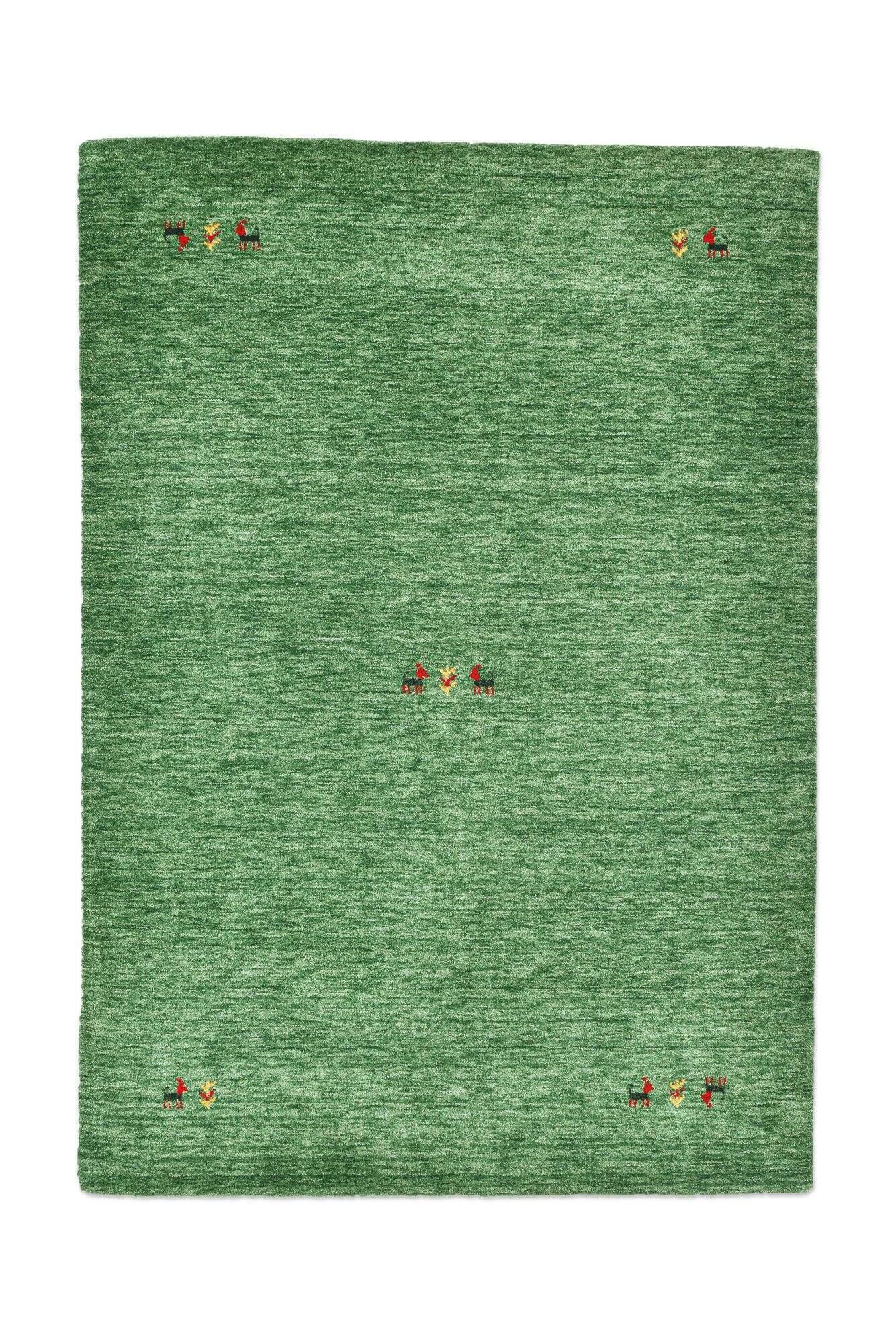newyork_zo-206-17_300green_409093_1 Gabbeh Teppich Harmony 160x230 cm