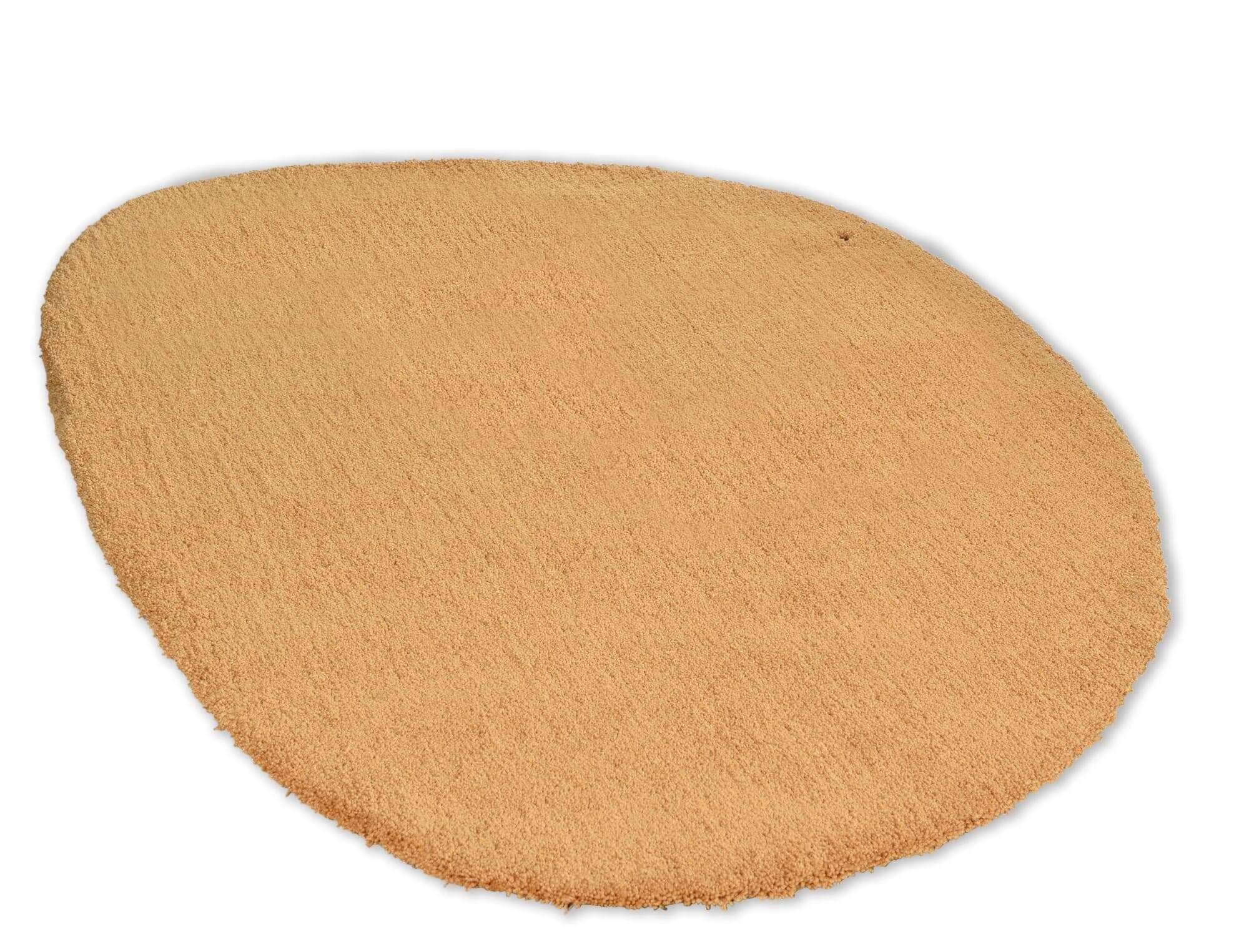 Cozy_uni_pebble_870gold_426168_2 Tom Tailor COZY PEBBLE UNI Teppich Formteppich