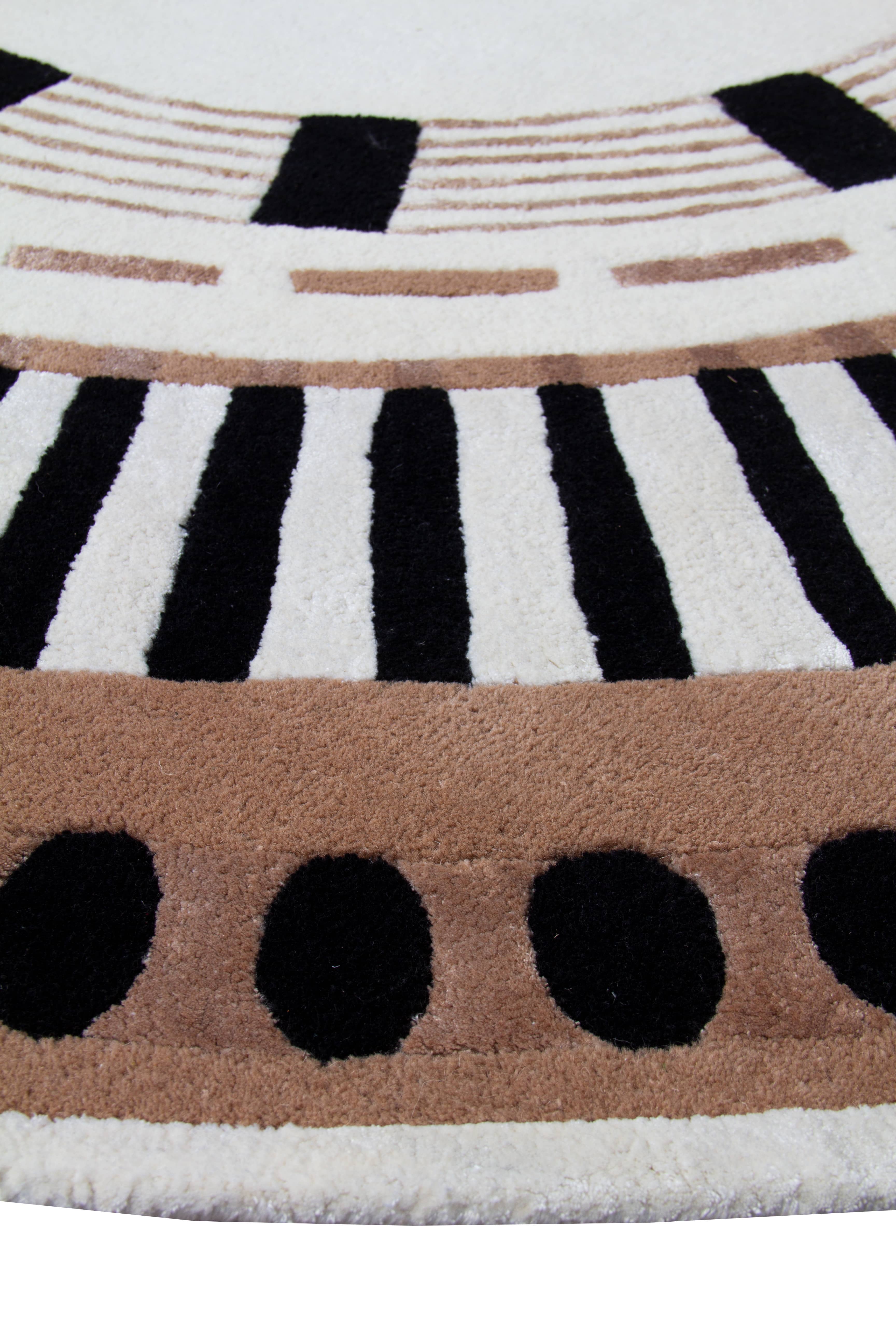 Moderner Teppich Roma Ivory