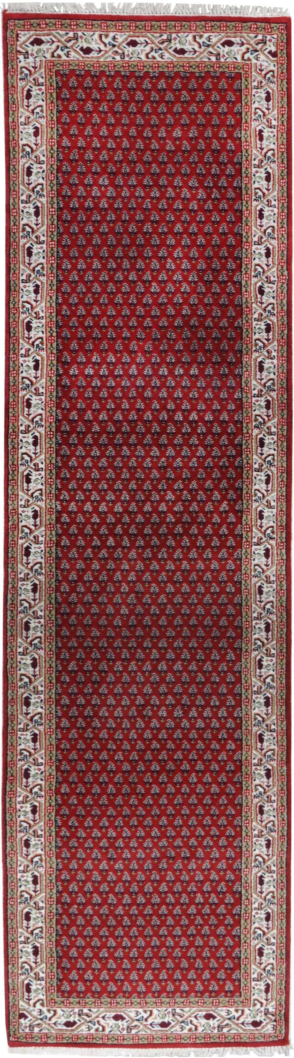 Chandi_Mir_RedCream_404599_1Galerie Chandi Mir 7/52 Handgeknüpft Reine Wolle