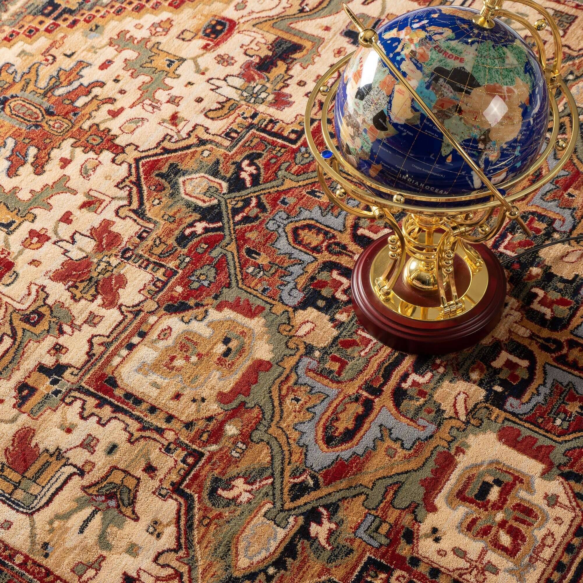Saharna_2886_550_beige_423915_3 Teppich Saharna 2886 Webteppich aus reiner Wolle