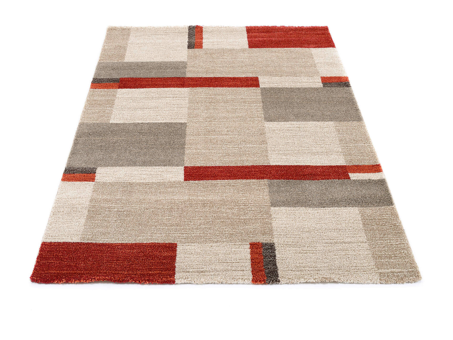 CAB01-590-5 Teppich Castle Beppo Hochflor Shaggy Teppich Modern