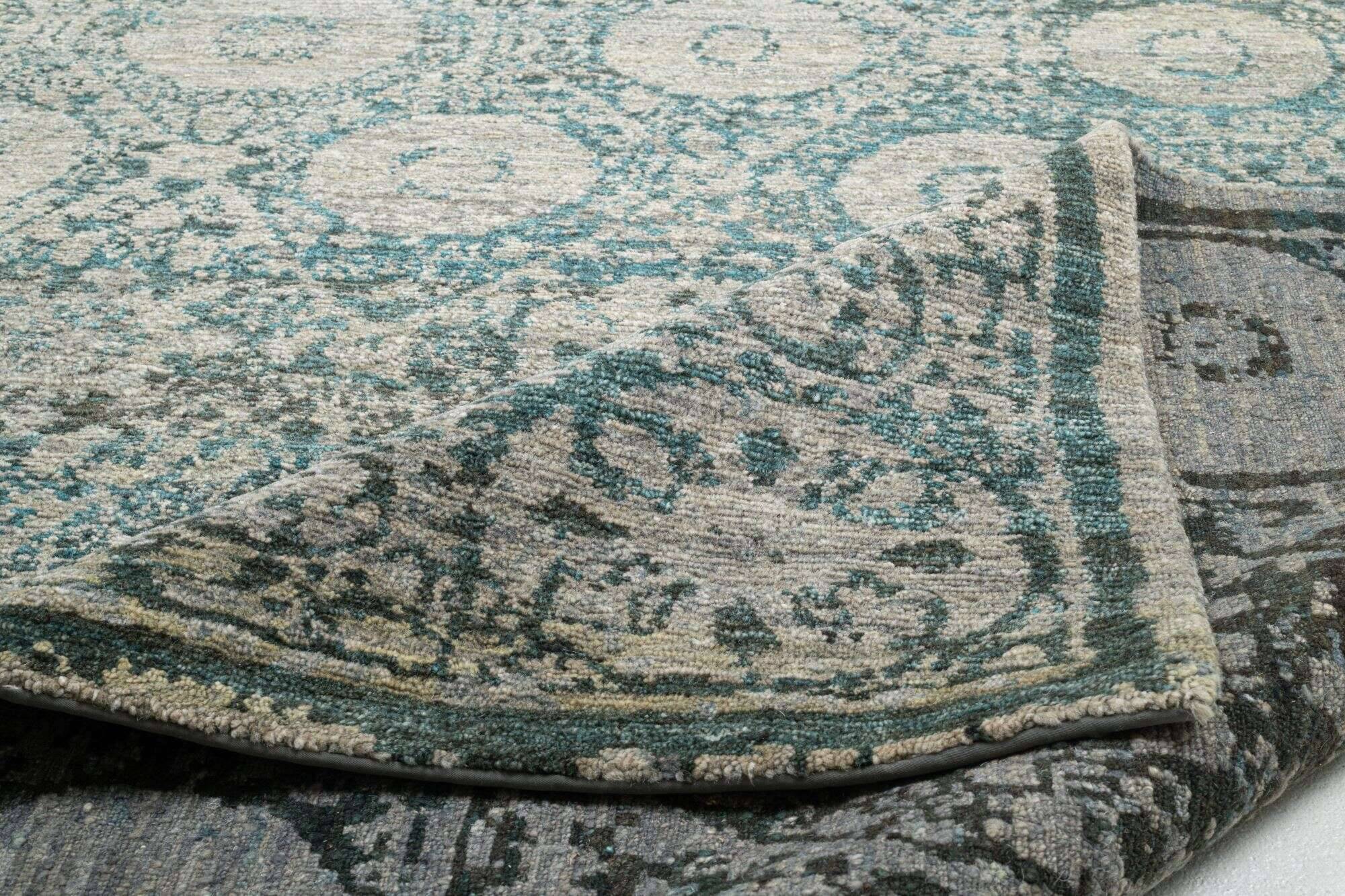 mugu100_c2950_651grey_401849_9 Nepal Teppich Mugu 100 Wolle Schurwolle Design Modern 246x309cm