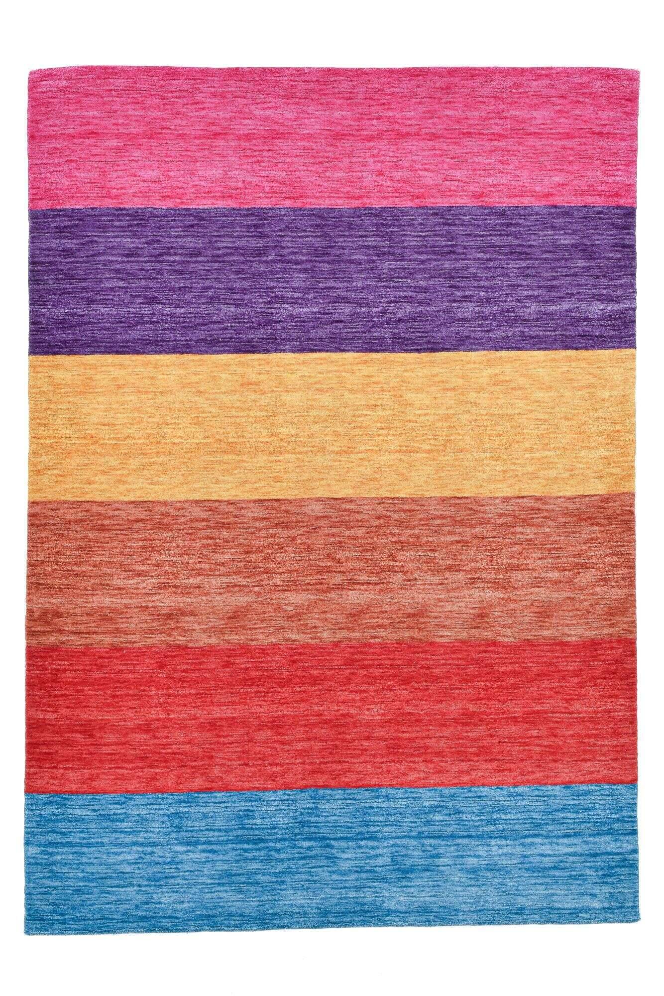 holi_tk-0001_800-multicolor_428979_1 Handwebteppich Holi Schurwolle Naturteppich Bunt Multicolor