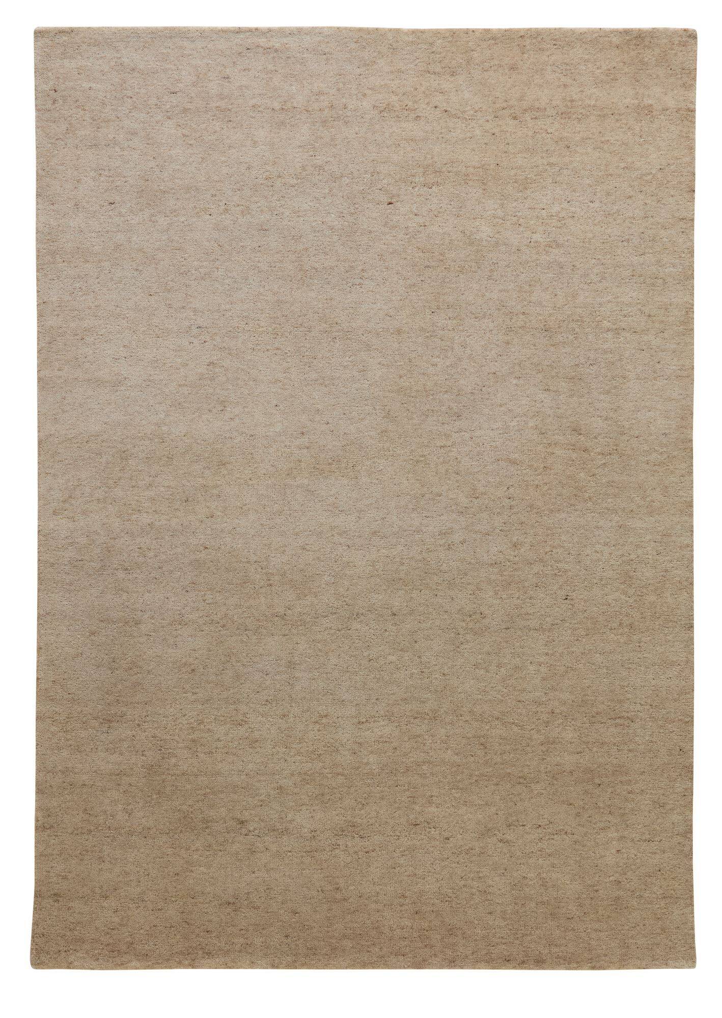 Natur Pur Teppich "Heaven" einfarbig in 186-sand