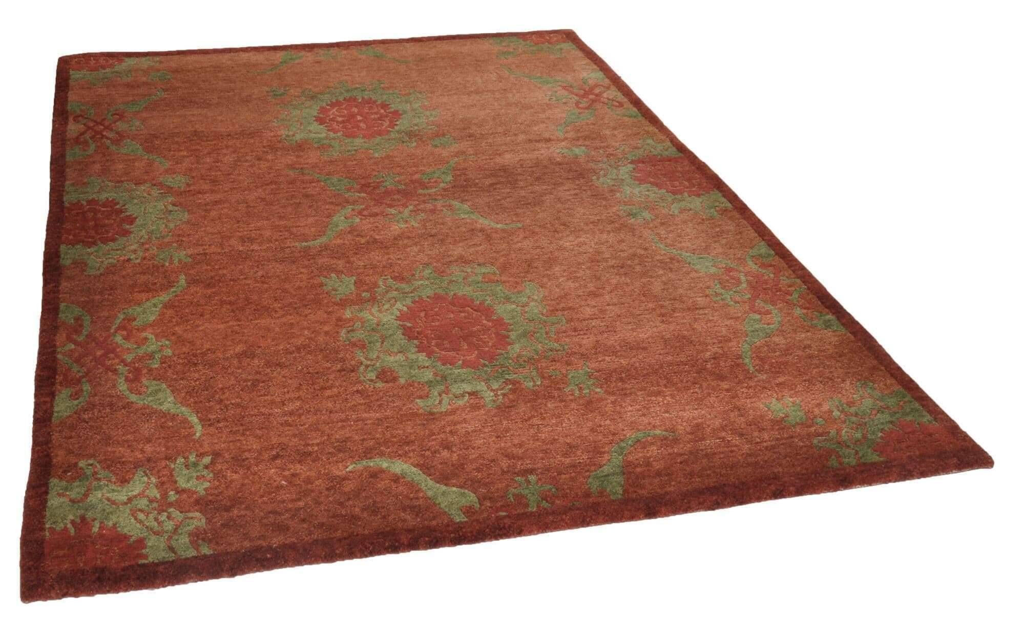 Talonga_RS109_651grey_414513_2 Talonga Nepalteppich ca: 171 x 236 cm Handgeknüpft