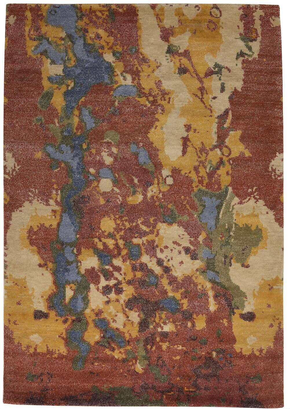 FineNature_C3856_800multicolor_412478_1 Fine Nature Design Teppich C3856 Nepal Wunschmaß