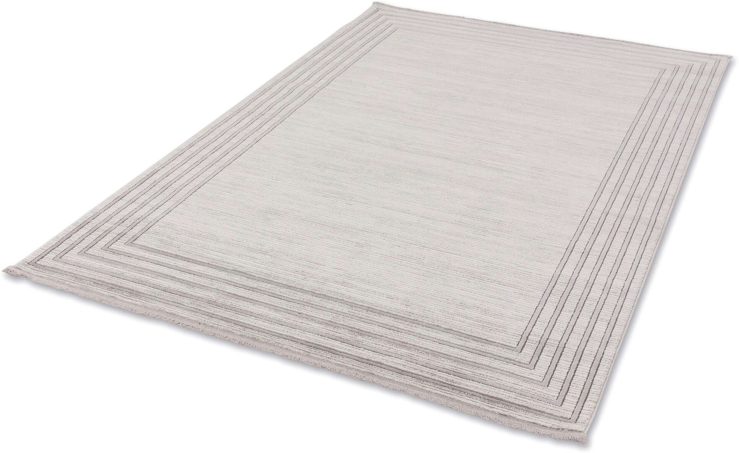 Moderner Teppich Vercelli 6651-231-004 silber
