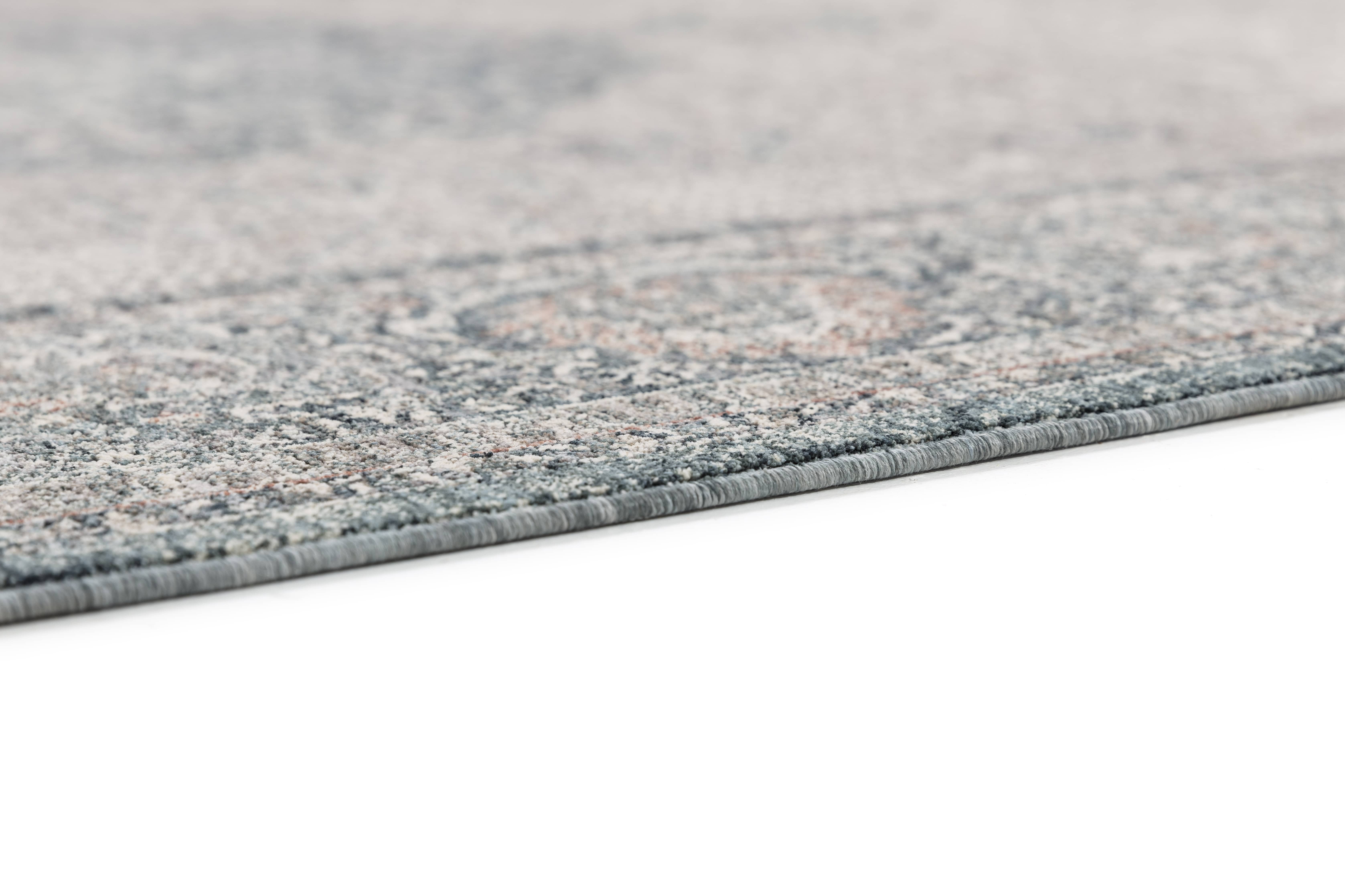 Tropea ca.200x290cm D.243 C.020 Medaillon blau Tropea ca.200x290cm D.243 C.020 Medaillon blau