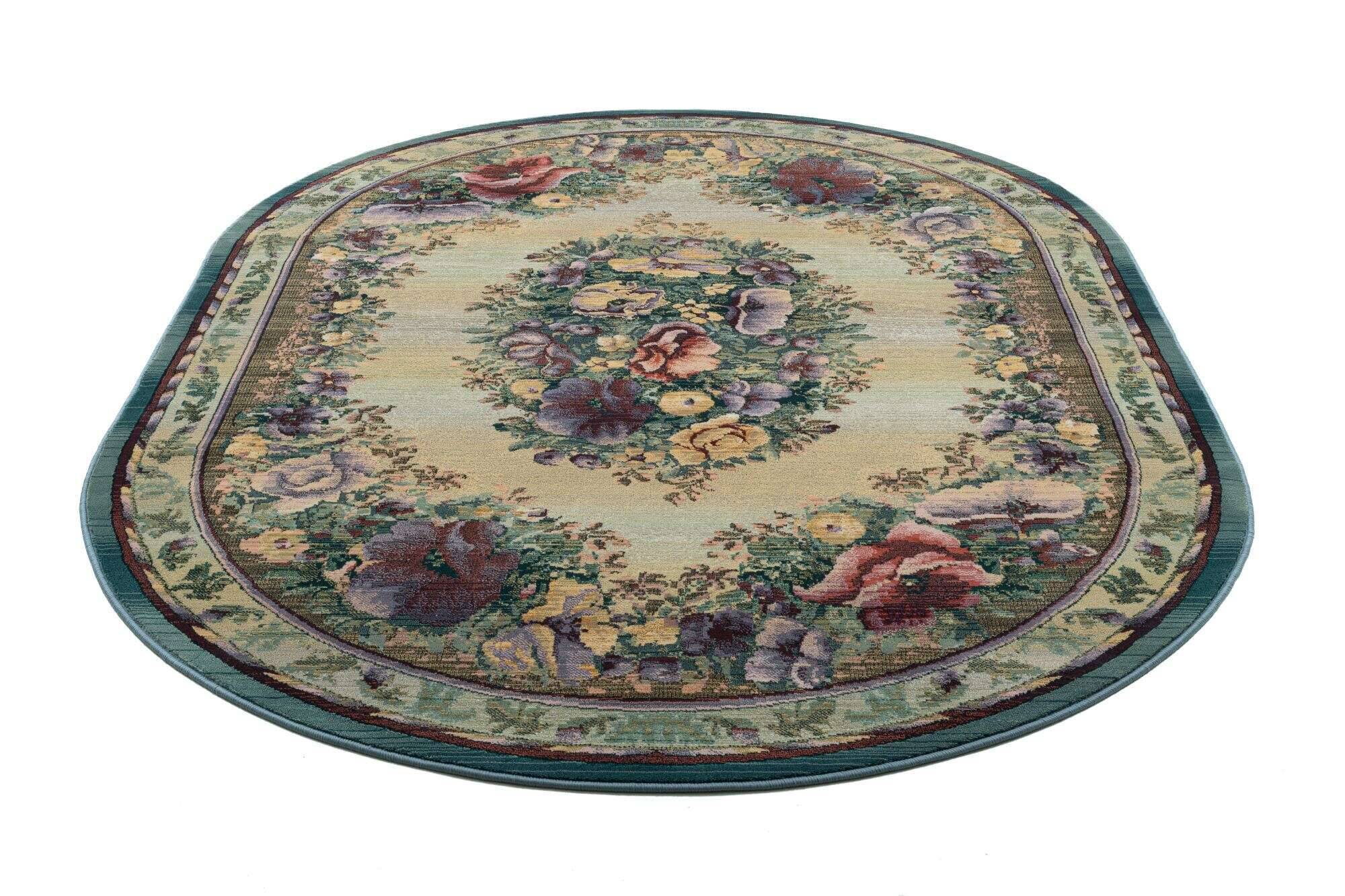 gabiro_0072_800multicolor_417801_22 Teppich Modern Gabiro 0072 Garten Eden Theko Blumen