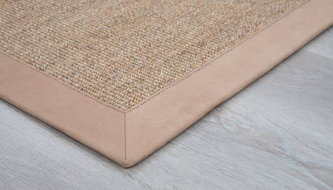 Nubukleder uni 8 cm sichtbar