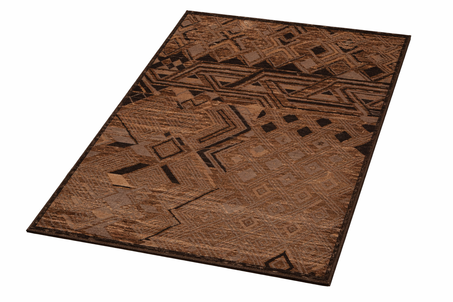 Wunschmaß Teppich Lomato-Showa-4 Handgeknüpft Designteppich