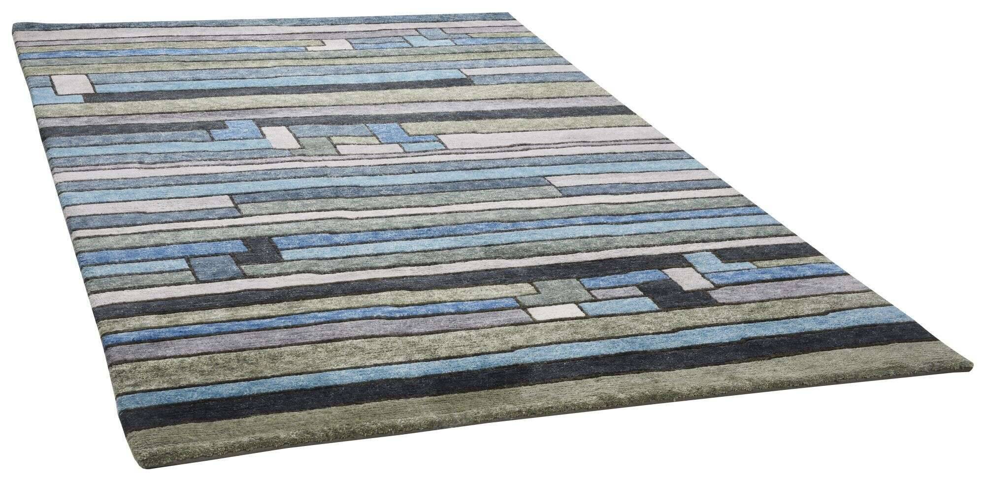 Talonga_RS682_705bluemulti_412490_2 Talonga Nepalteppich ca: 164 x 235 cm Handgeknüpft