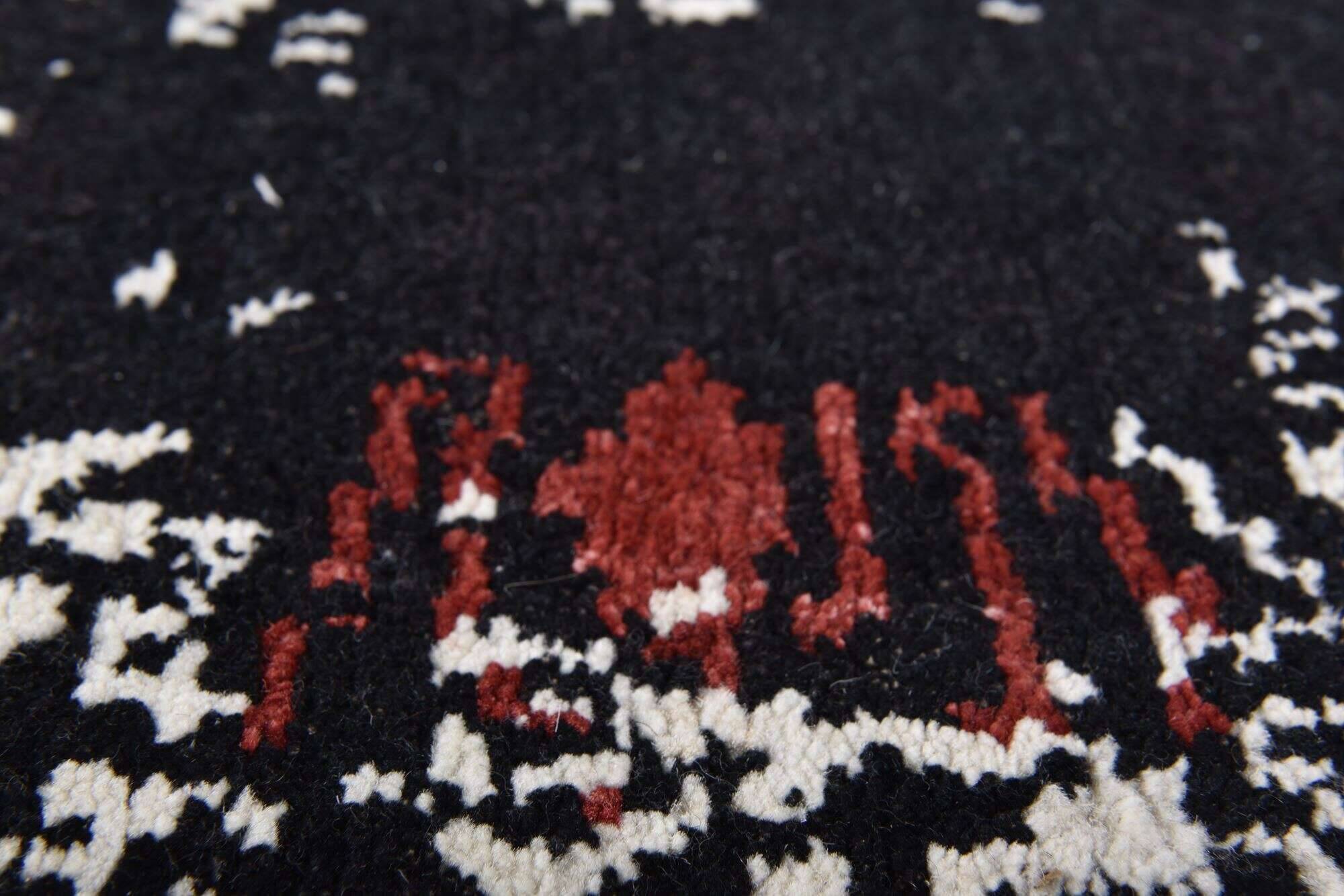 sangri_rs581_610blackmulti_428143_3 Sangri Nepal Teppich RS581 im Wunschmaß