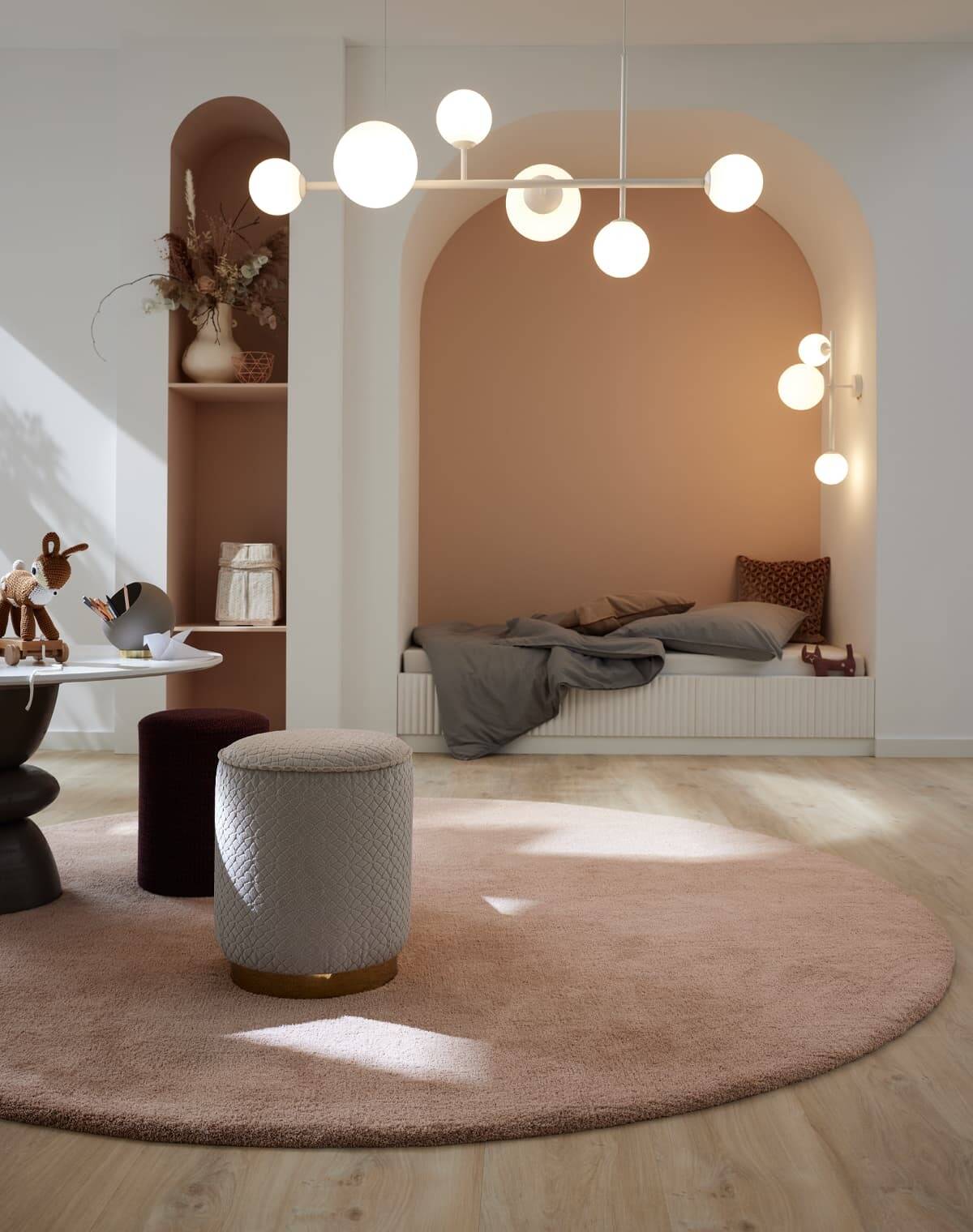 JAB ANSTOETZ Uni Teppich Dreamer im Wunschmaß anthrazit JAB ANSTOETZ Uni Teppich Dreamer im Wunschmaß anthrazit