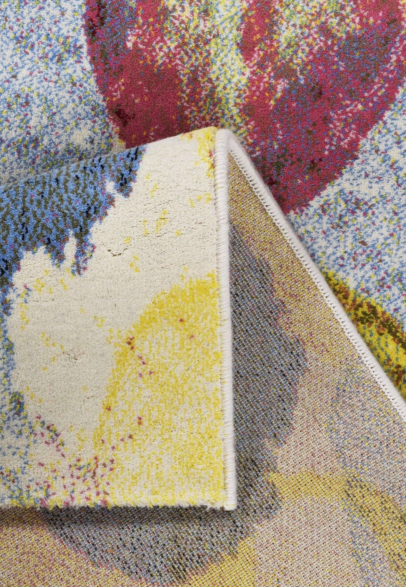 GALERIE_616_800MULTICOLOR_415565_9 Design Teppich Galerie 616 Schurwolle Naturteppich