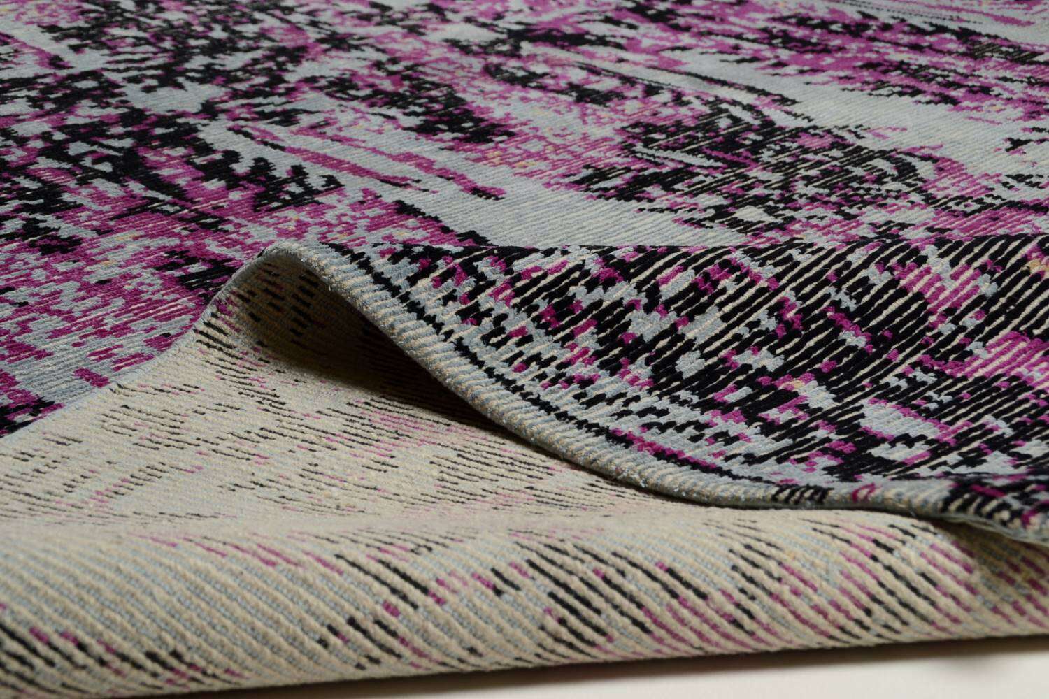 Nepal Teppich Rib Eye Silk 60 Wolle Seide Design Unikat 245x312cm