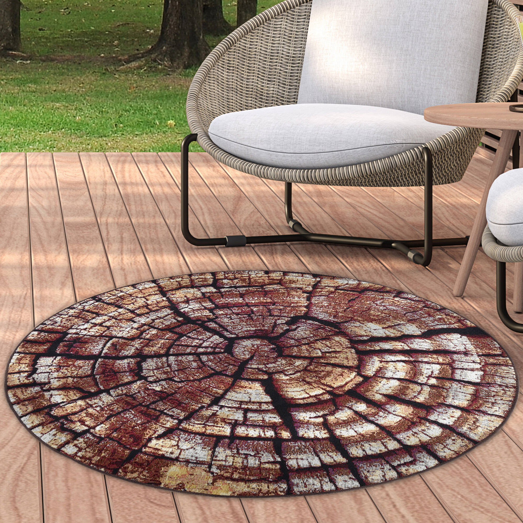 Flachgewebe Aurora GF-095-505 In- und Outdoor Teppich Flachgewebe Aurora GF-095-505 In- und Outdoor Teppich