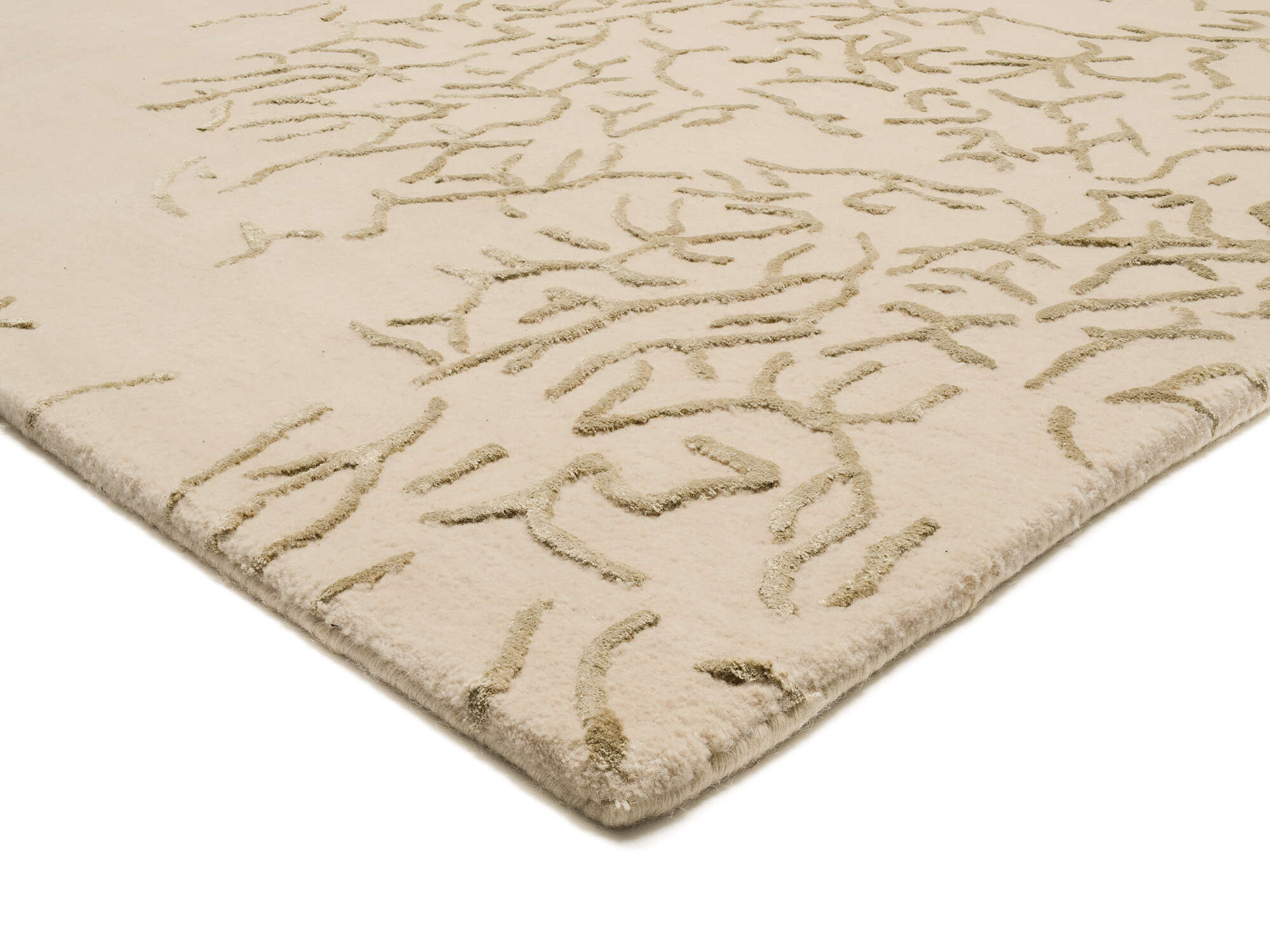 CRUMBLE Design Teppich Handgeknüpft im Wunschmaß