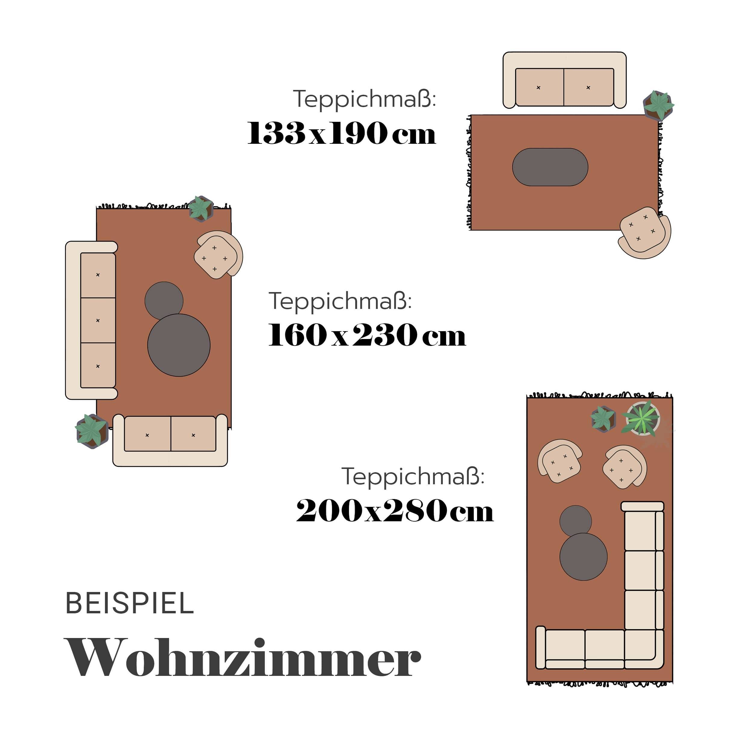 Wohnteppich Lou D.253 C. 003 Streifen creme-grau
