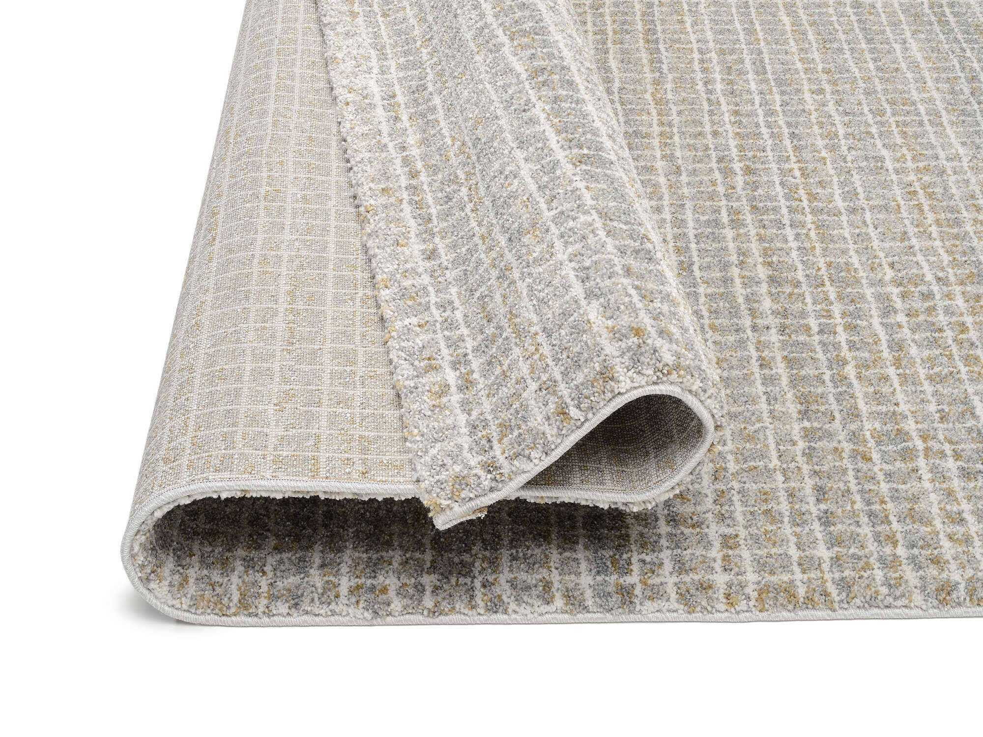 NVI03-912-4 New Villa Geo Teppich Modern Hochflor