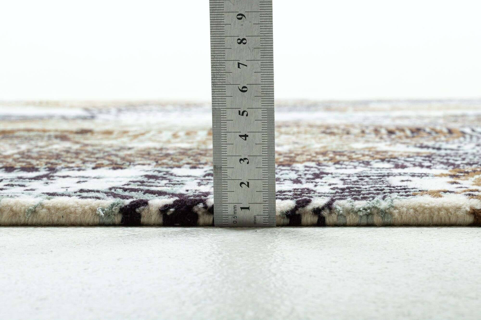 jabusilk60_c2314_703blue-multi_111233_5 Nepal Teppich Jabu Silk 60 Wolle Seide Design Teppich 245x312cm