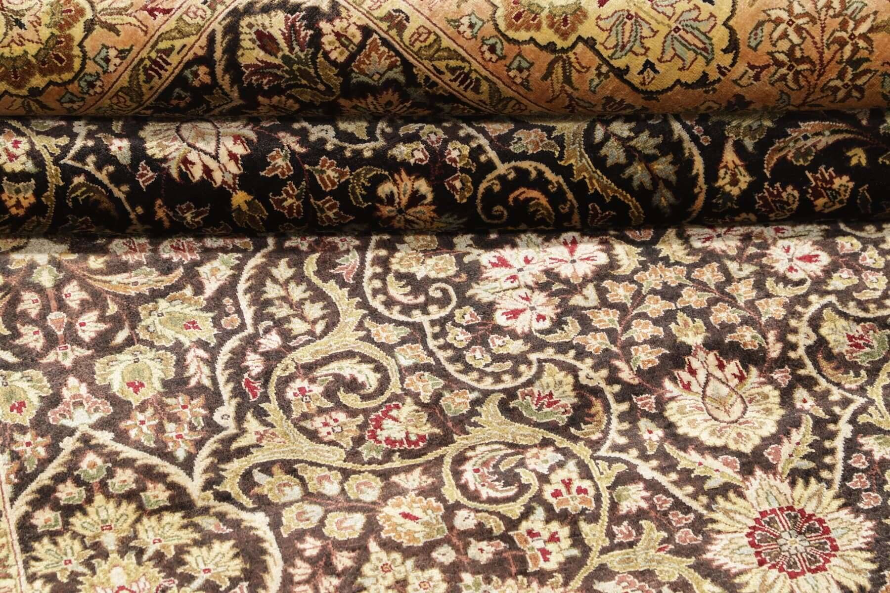 00008RSN266021 Teppich Pakistan Fein 140x219 cm reine Seide