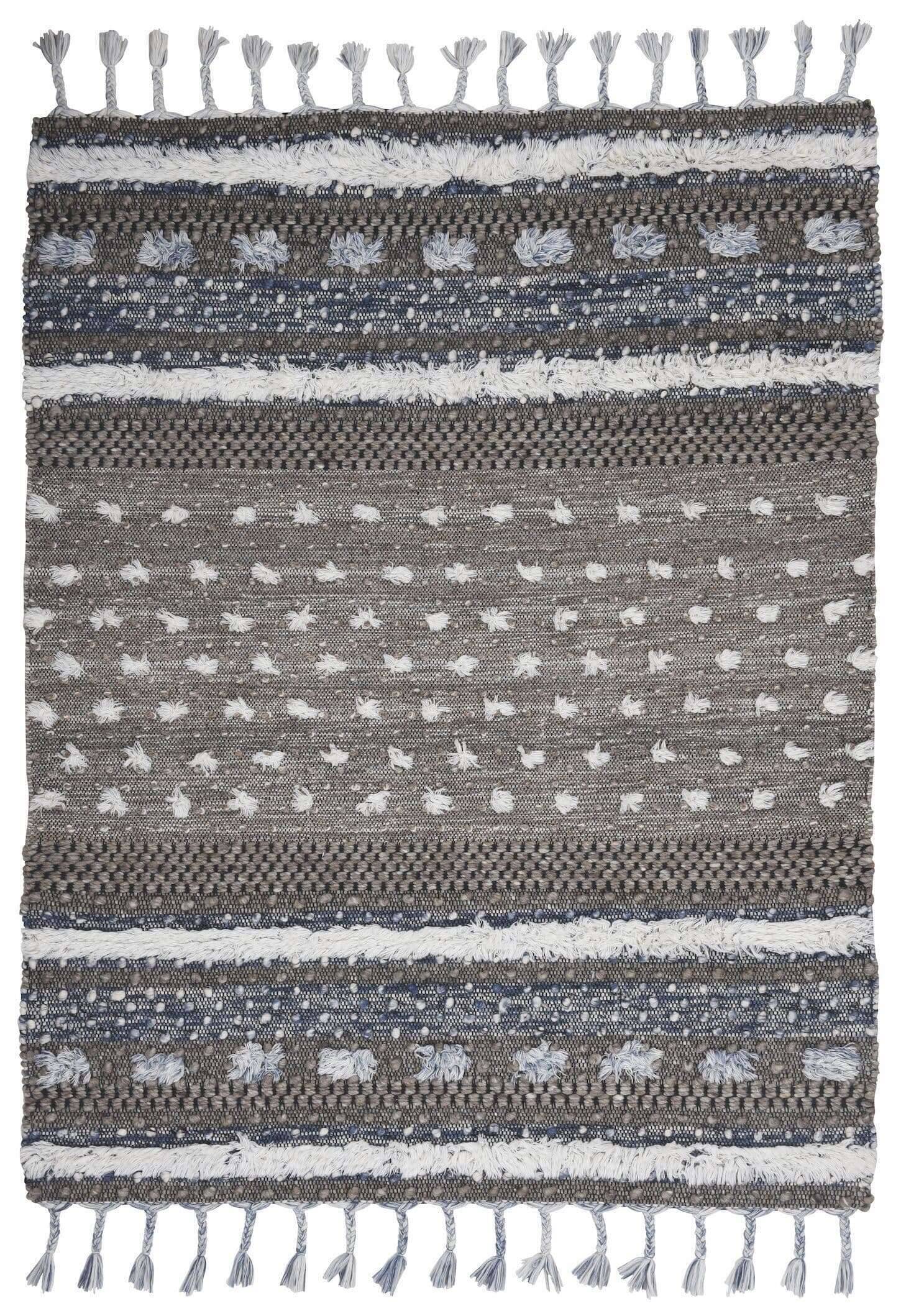Vintage_FunkyNature_multi_1 Kelim Teppich Funky Nature Handgewebt Naturteppich Wolle