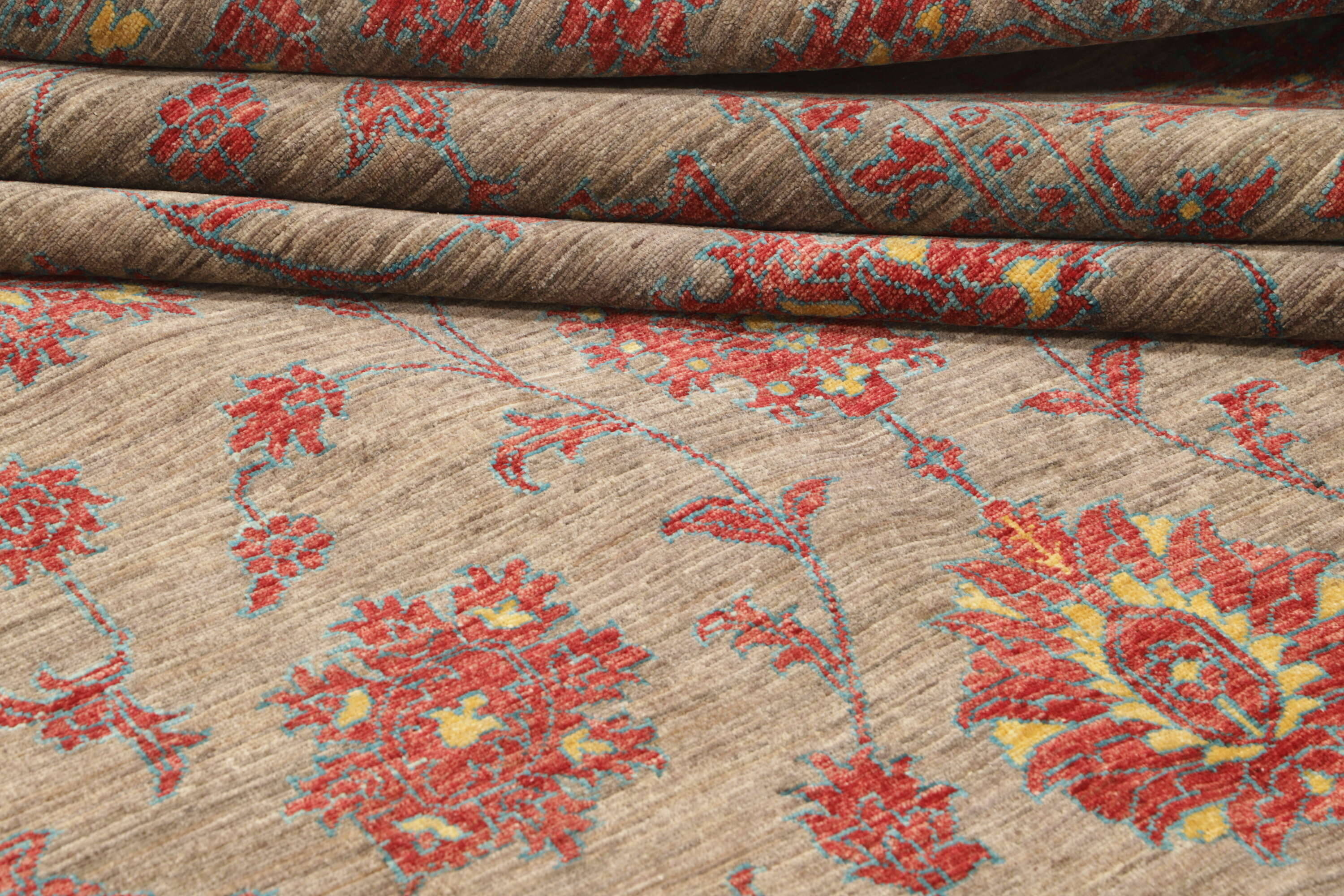 RSN376327-00009 Ziegler Teppich 250x346 cm Orientteppich braun Handgeknüpft Wolle